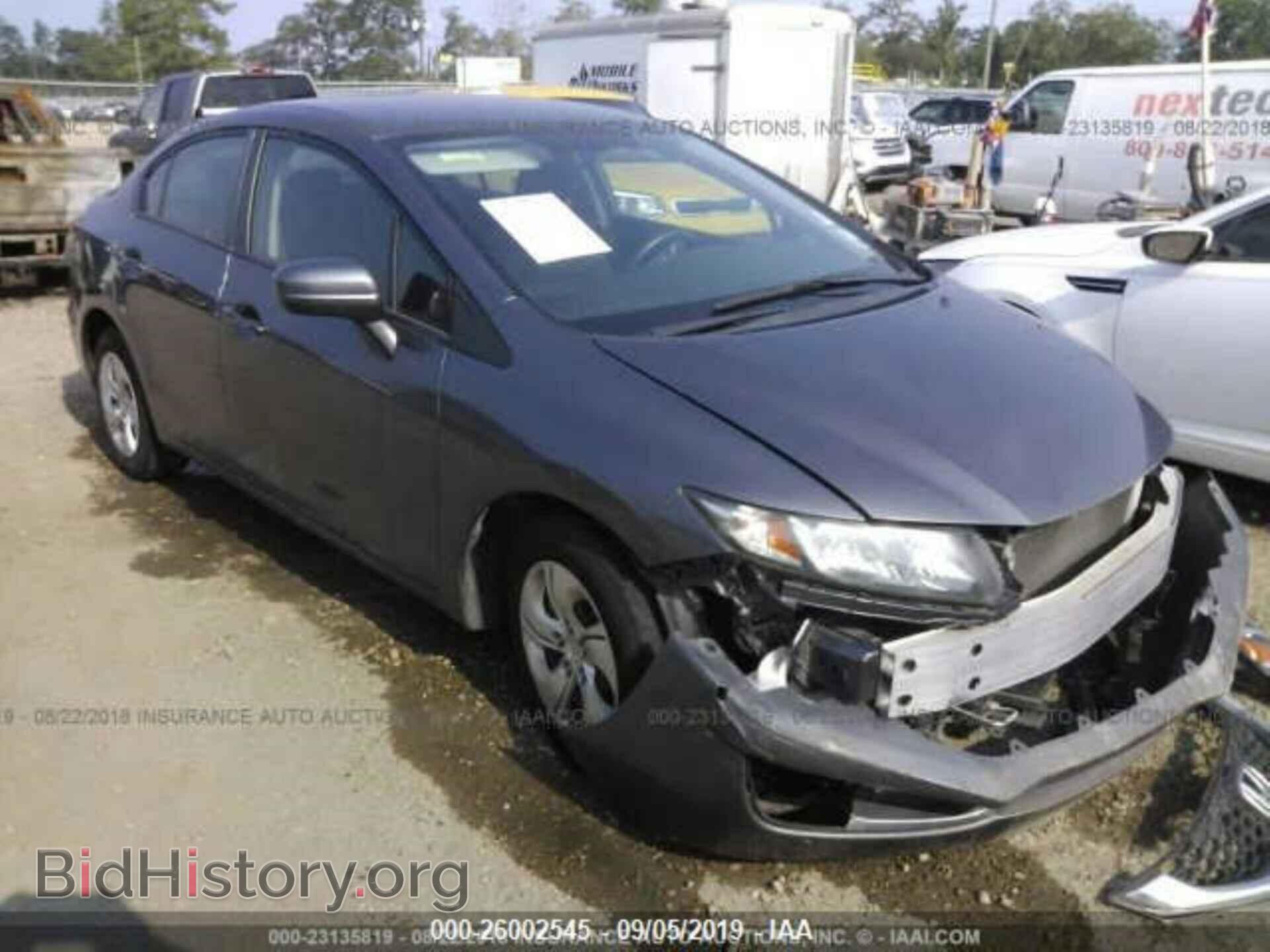 Фотография 19XFB2F56EE002627 - HONDA CIVIC 2014