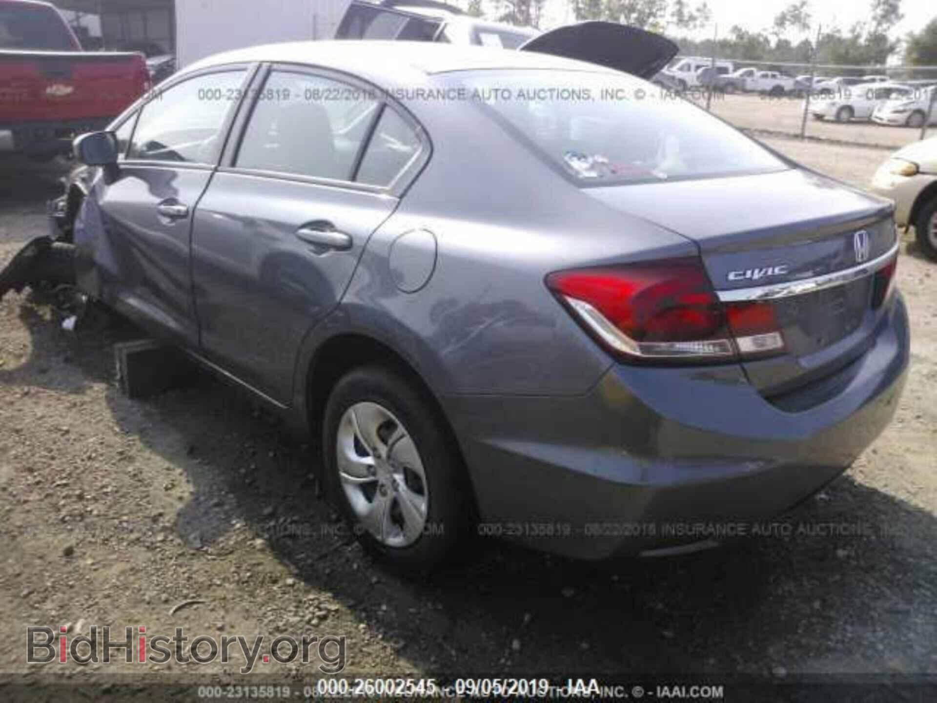 2014 HONDA CIVIC - VIN: 19XFB2F56EE002627 - Фото 3