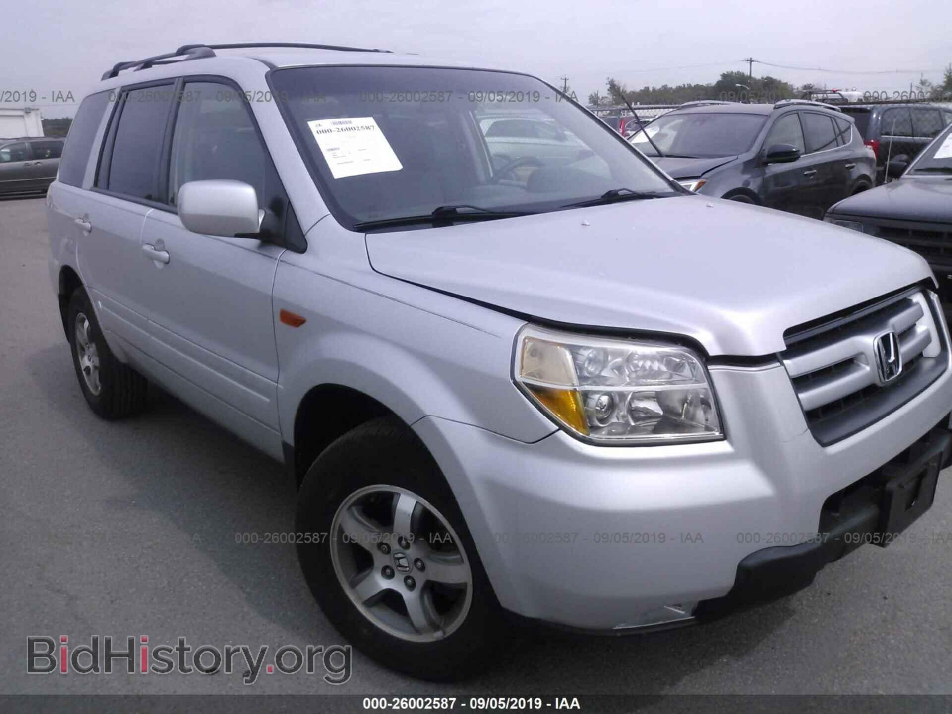 Фотография 5FNYF28486B009253 - HONDA PILOT 2006