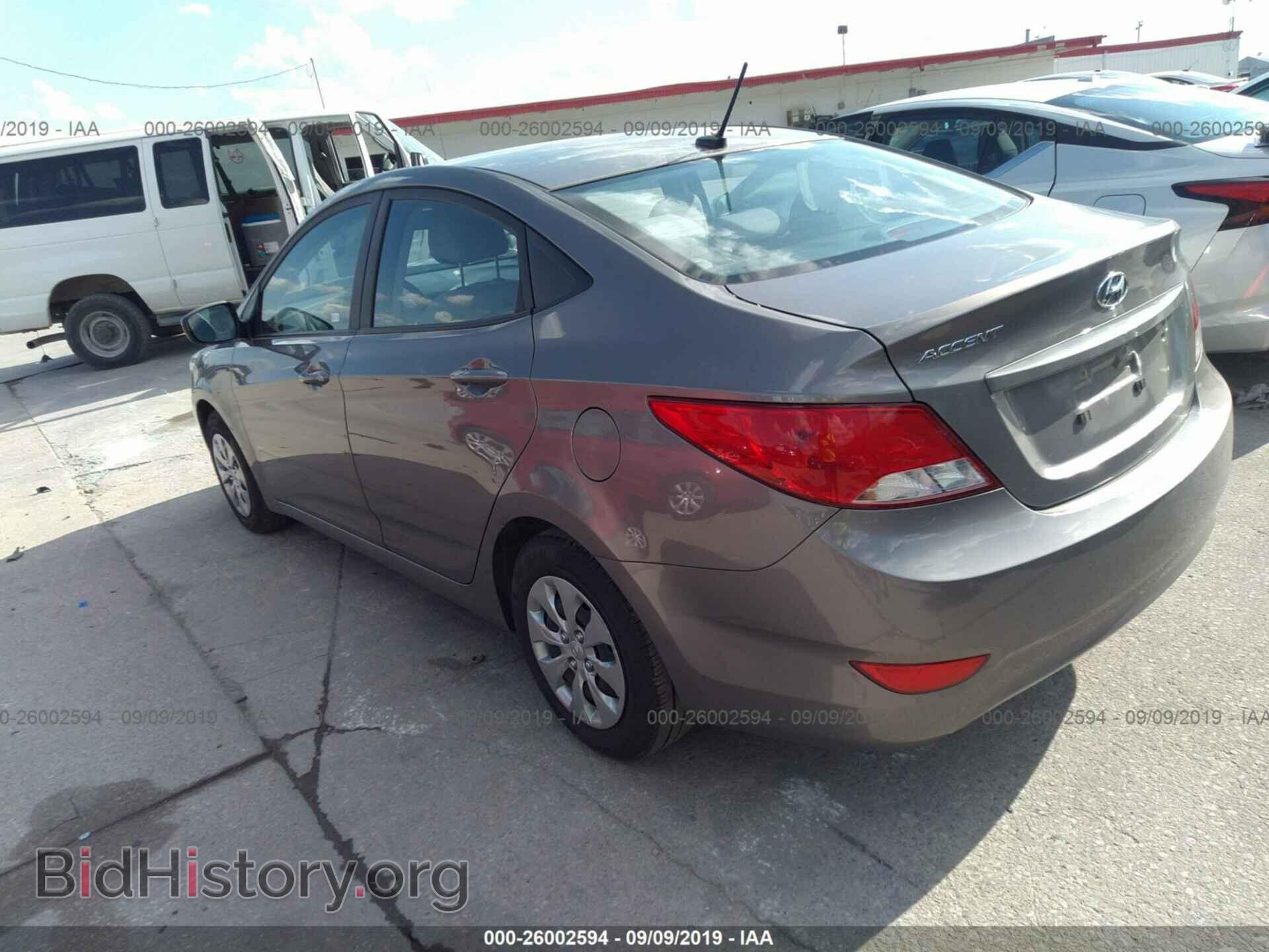 2017 HYUNDAI ACCENT - VIN: KMHCT4AE2HU386829 - Фото 3