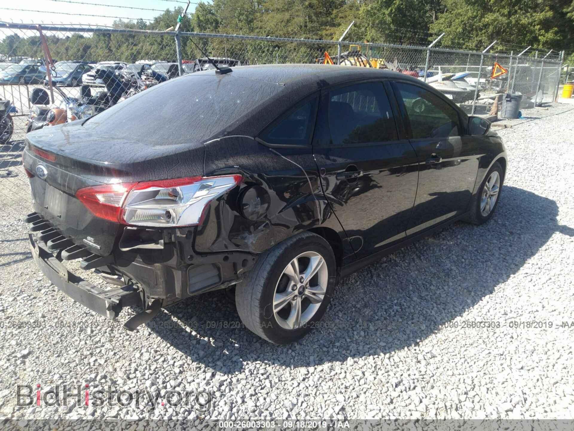 2014 FORD FOCUS - VIN: 1FADP3F2XEL320087 - Фото 4
