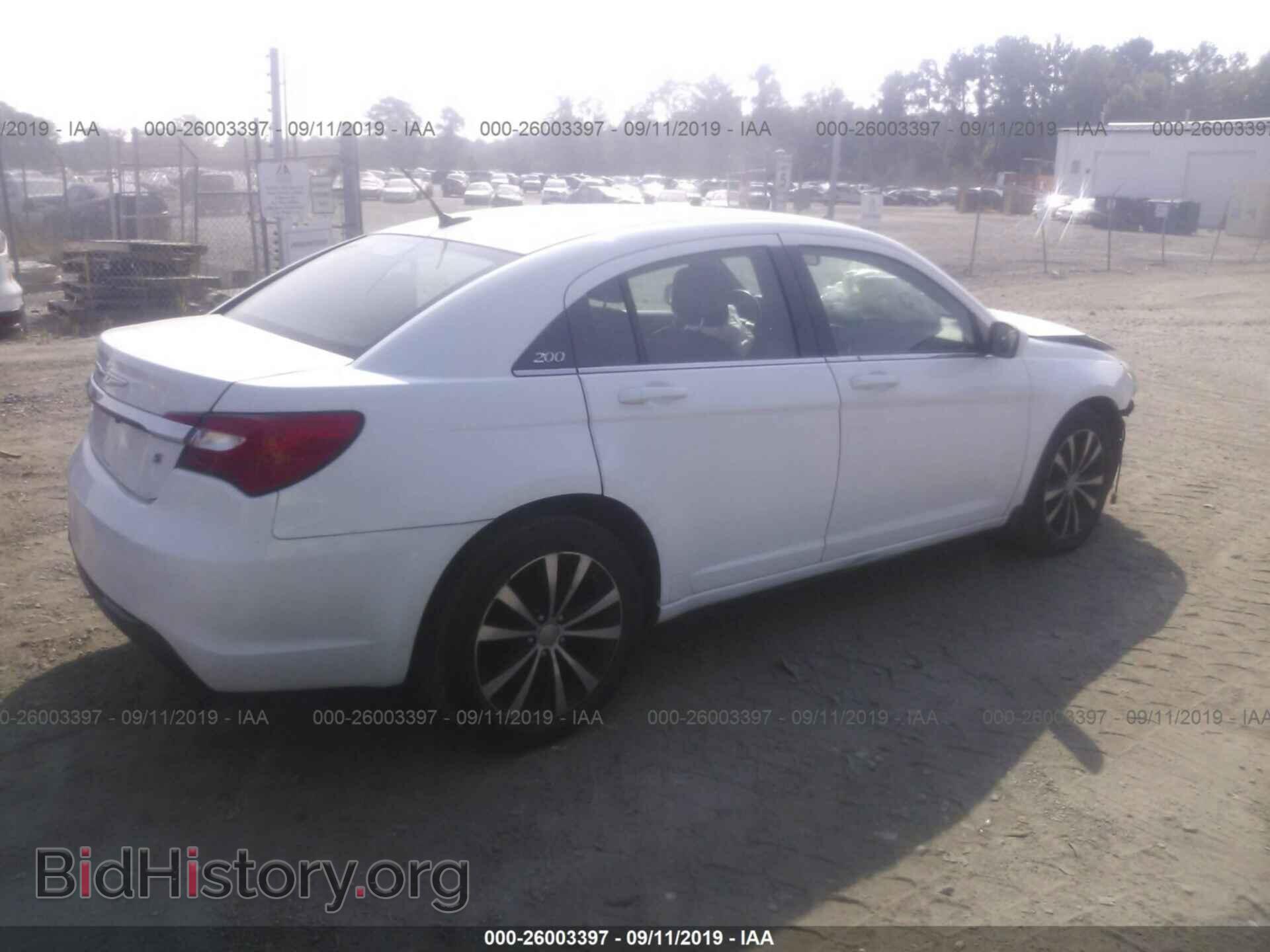 2014 CHRYSLER 200 - VIN: 1C3CCBCG7EN158908 - Фото 4