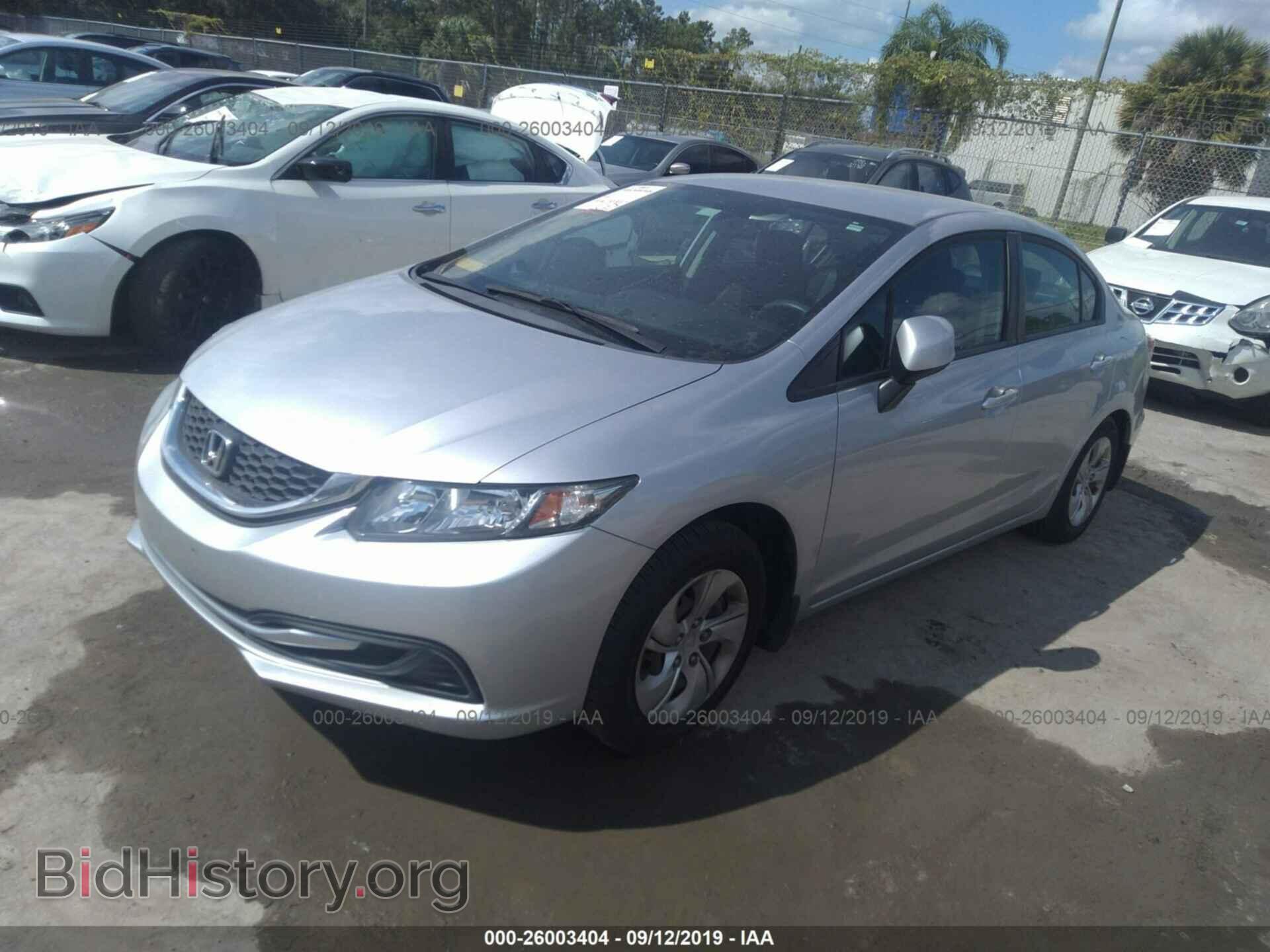2013 HONDA CIVIC - VIN: 19XFB2F57DE057358 - Photo 2