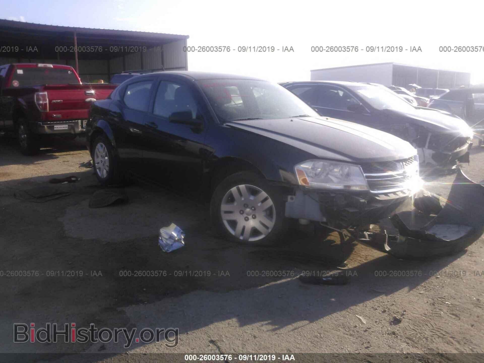 Фотография 1C3CDZAG4DN771432 - DODGE AVENGER 2013