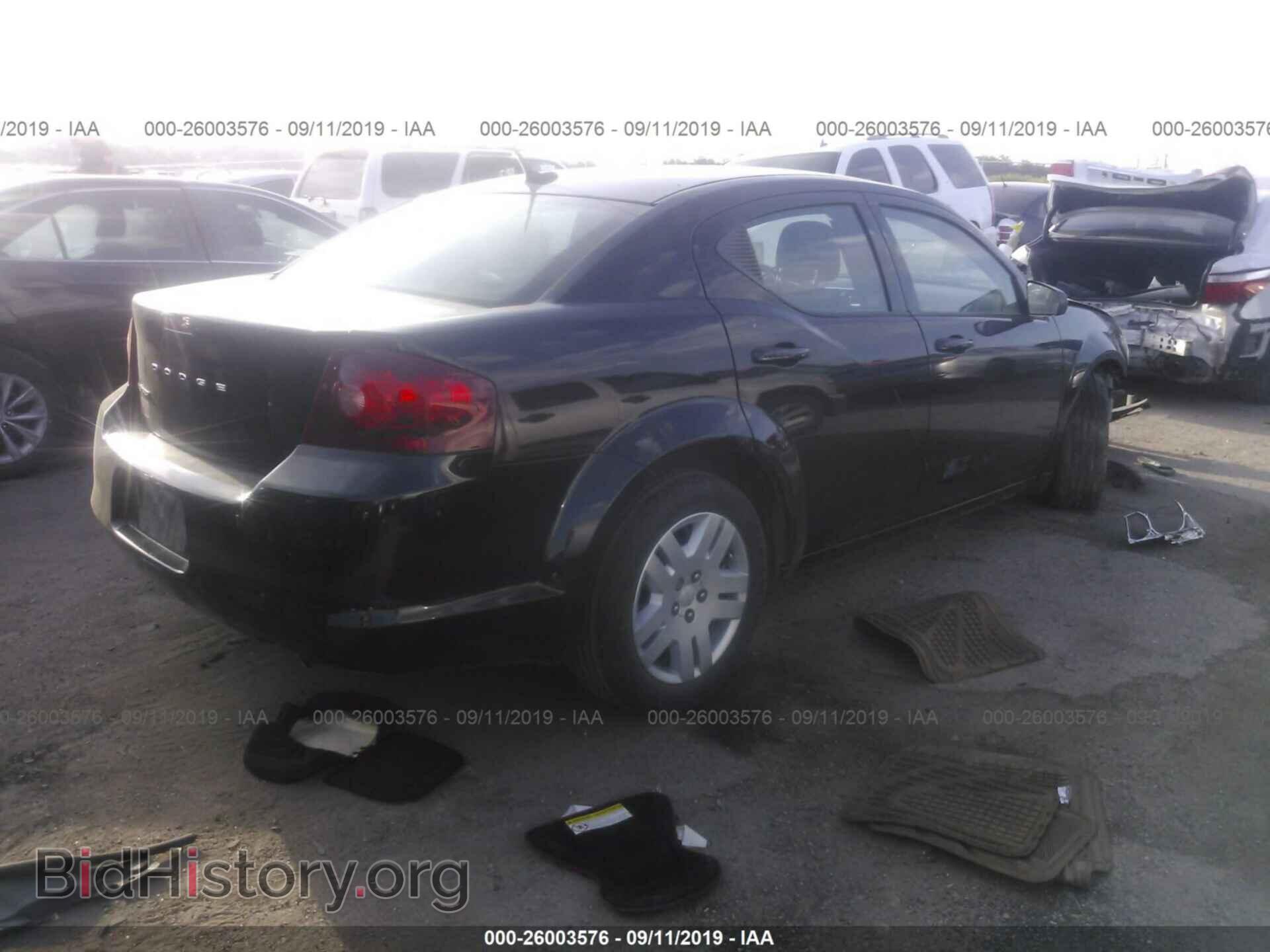 2013 DODGE AVENGER - VIN: 1C3CDZAG4DN771432 - Фото 4