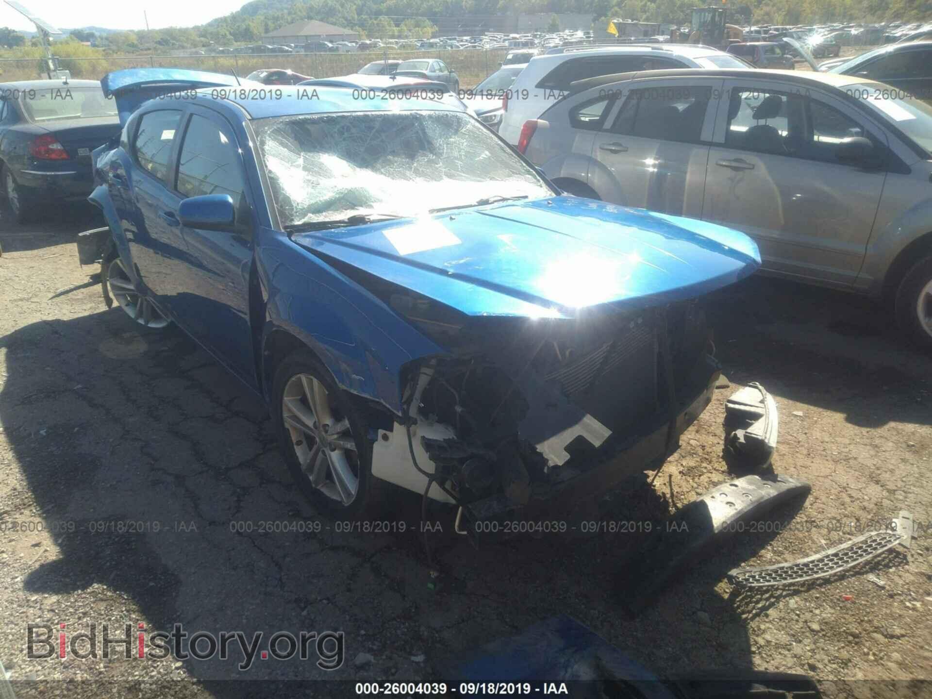 Фотография 1C3CDZCB9DN599075 - DODGE AVENGER 2013