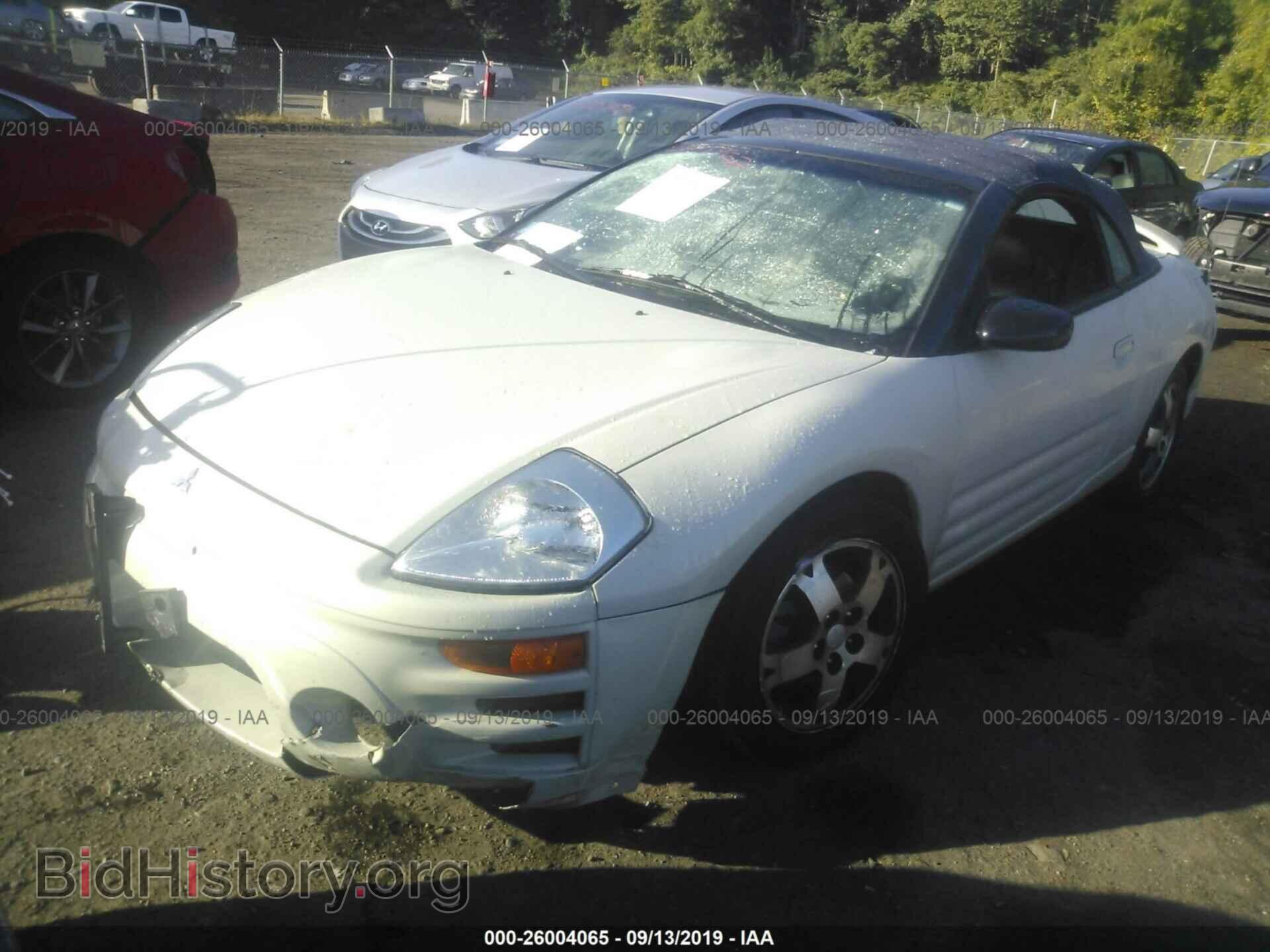 2004 MITSUBISHI ECLIPSE - VIN: 4A3AE45G94E112935 - Фото 2