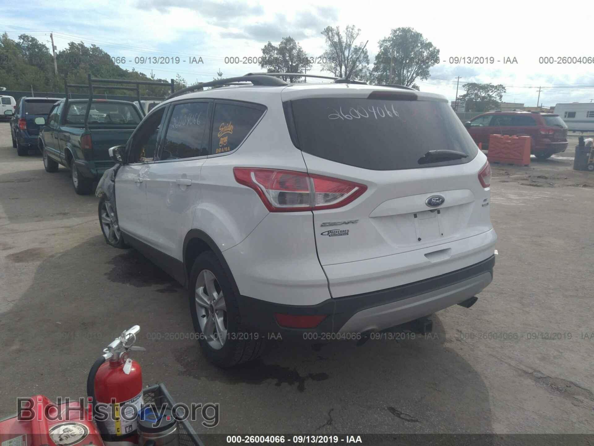 2014 FORD ESCAPE - VIN: 1FMCU9GX7EUD66865 - Фото 3