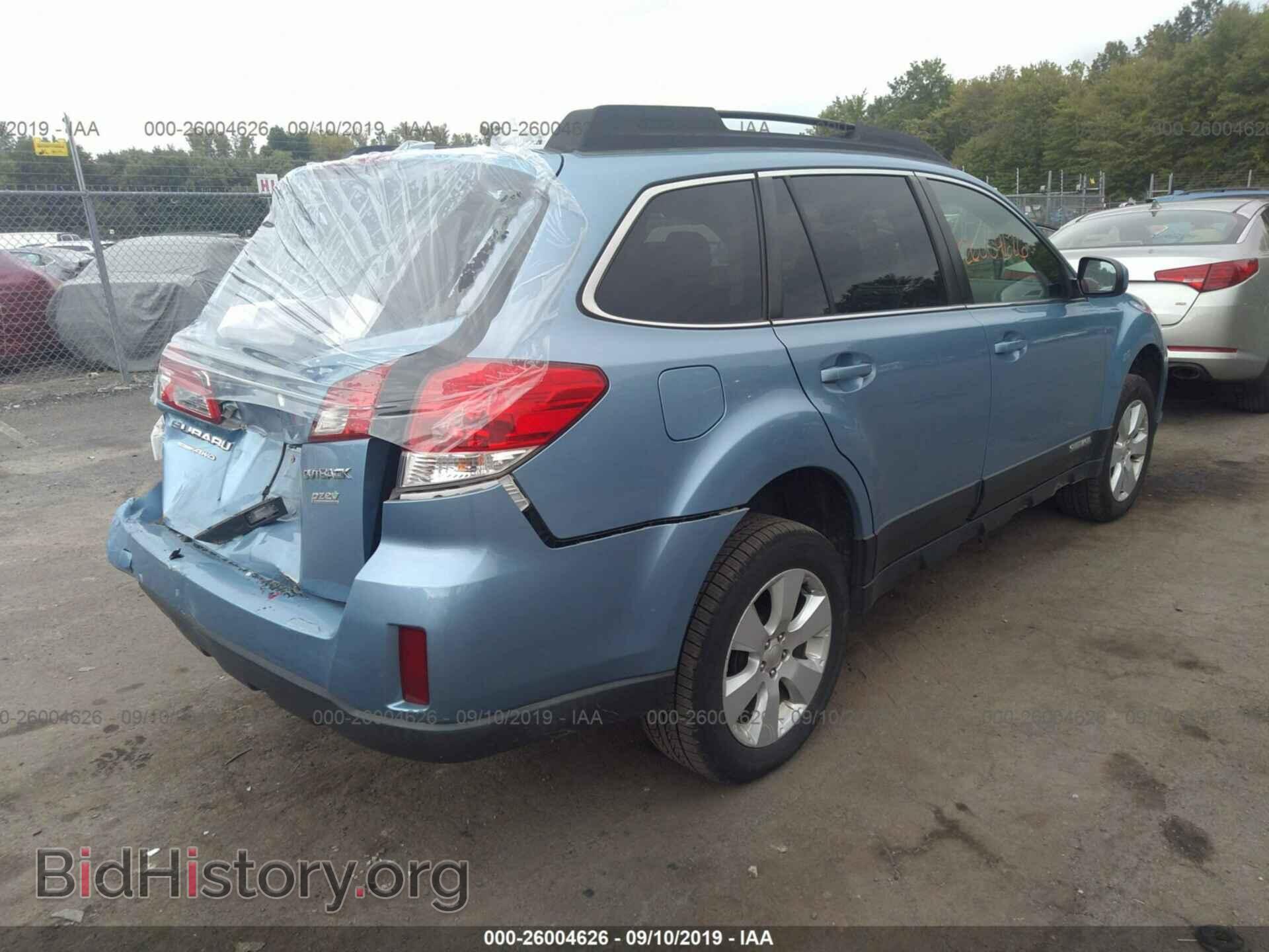 2012 SUBARU OUTBACK - VIN: 4S4BRBCC6C3290372 - Фото 4