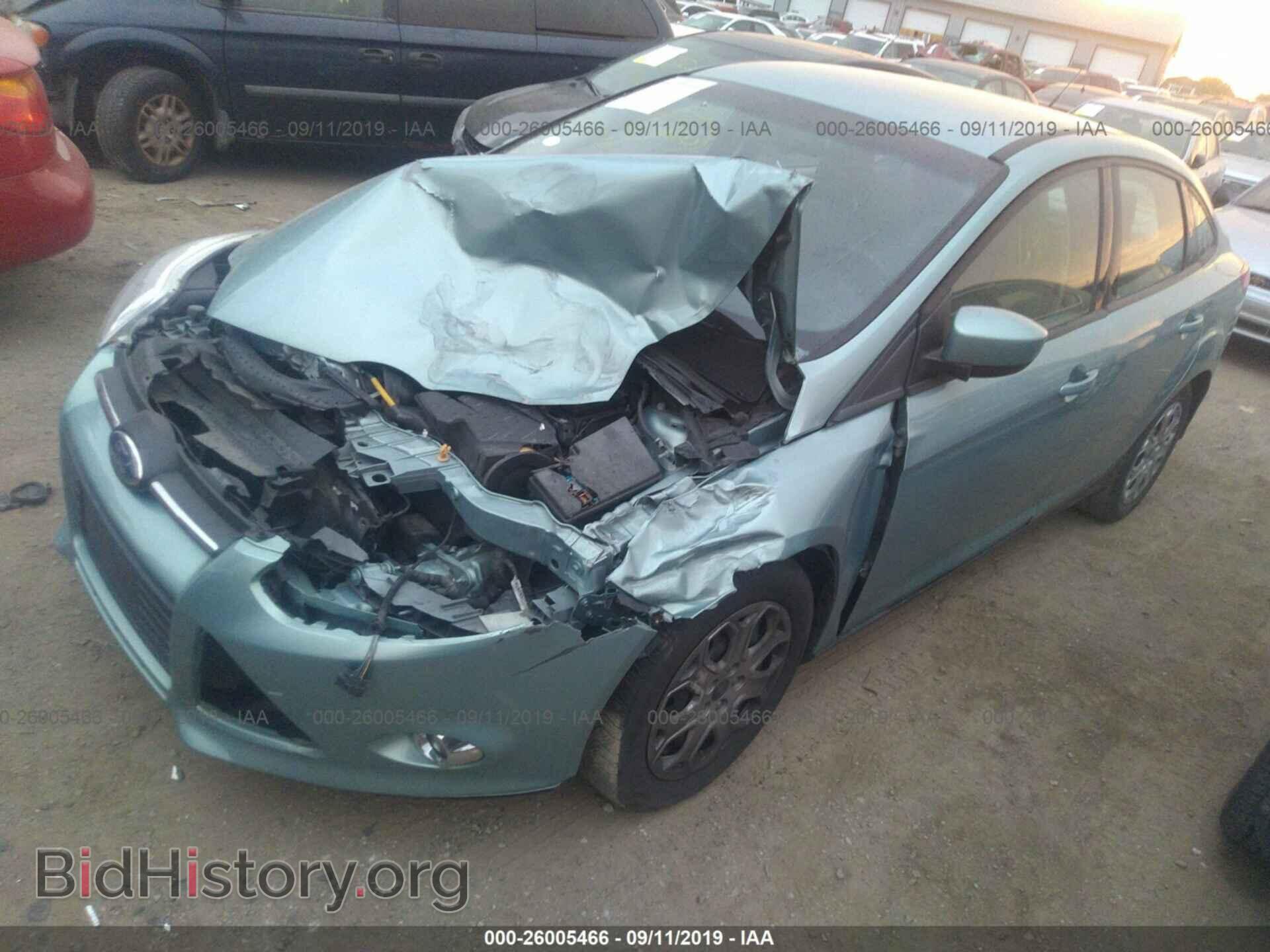 2012 FORD FOCUS - VIN: 1FAHP3F22CL323693 - Фото 2