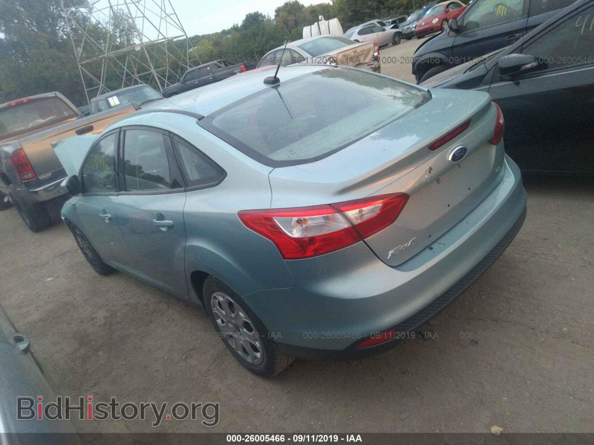 2012 FORD FOCUS - VIN: 1FAHP3F22CL323693 - Фото 3