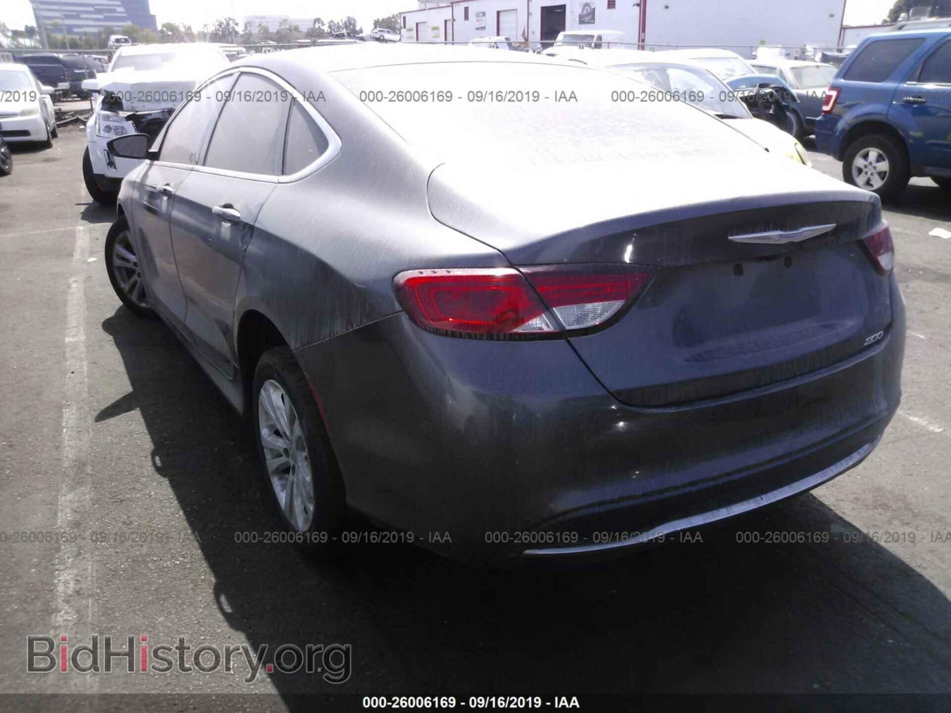 2016 CHRYSLER 200 - VIN: 1C3CCCAB5GN137586 - Photo 3