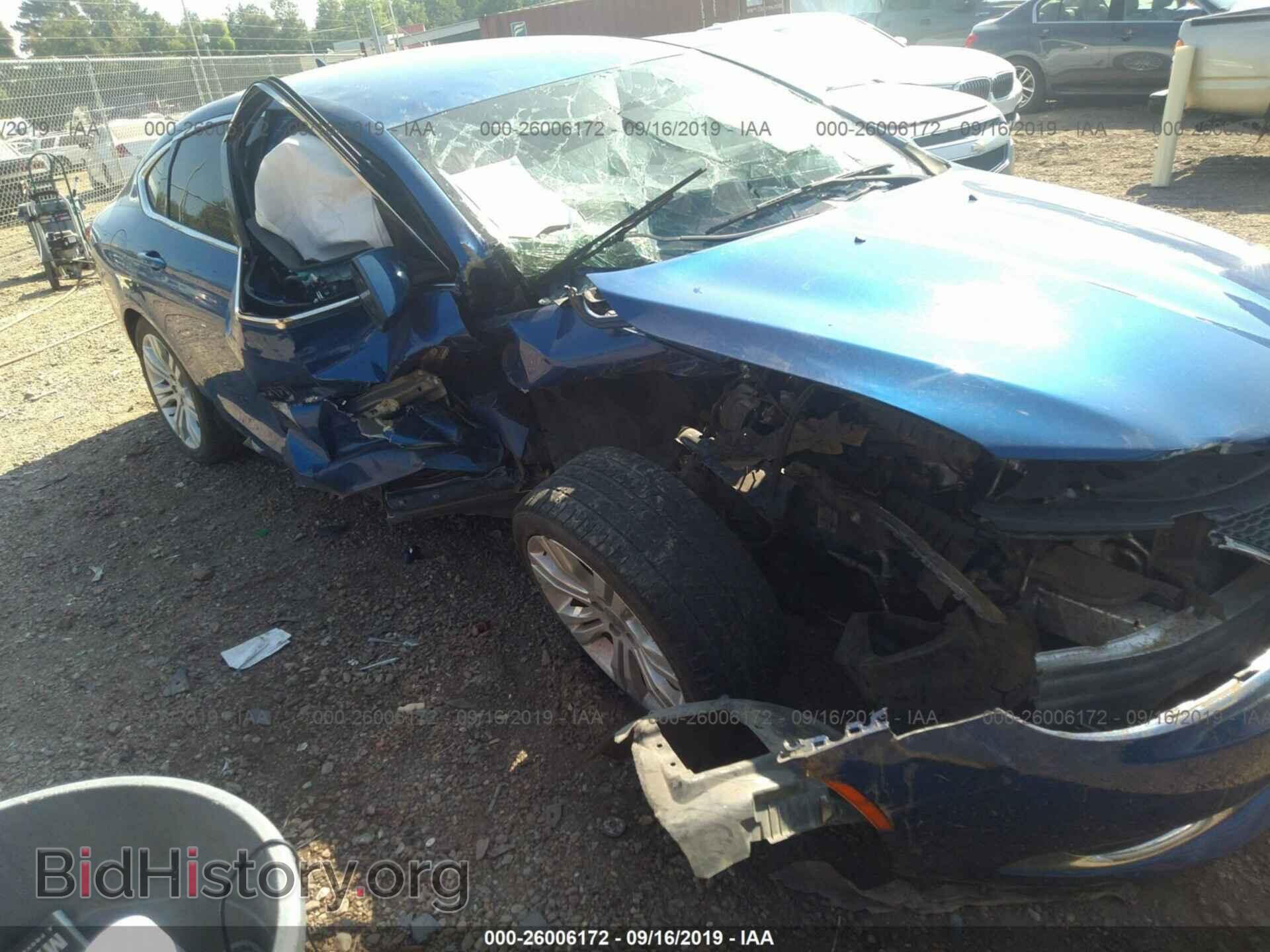 Photo 1C3CCCAB4FN605936 - CHRYSLER 200 2015
