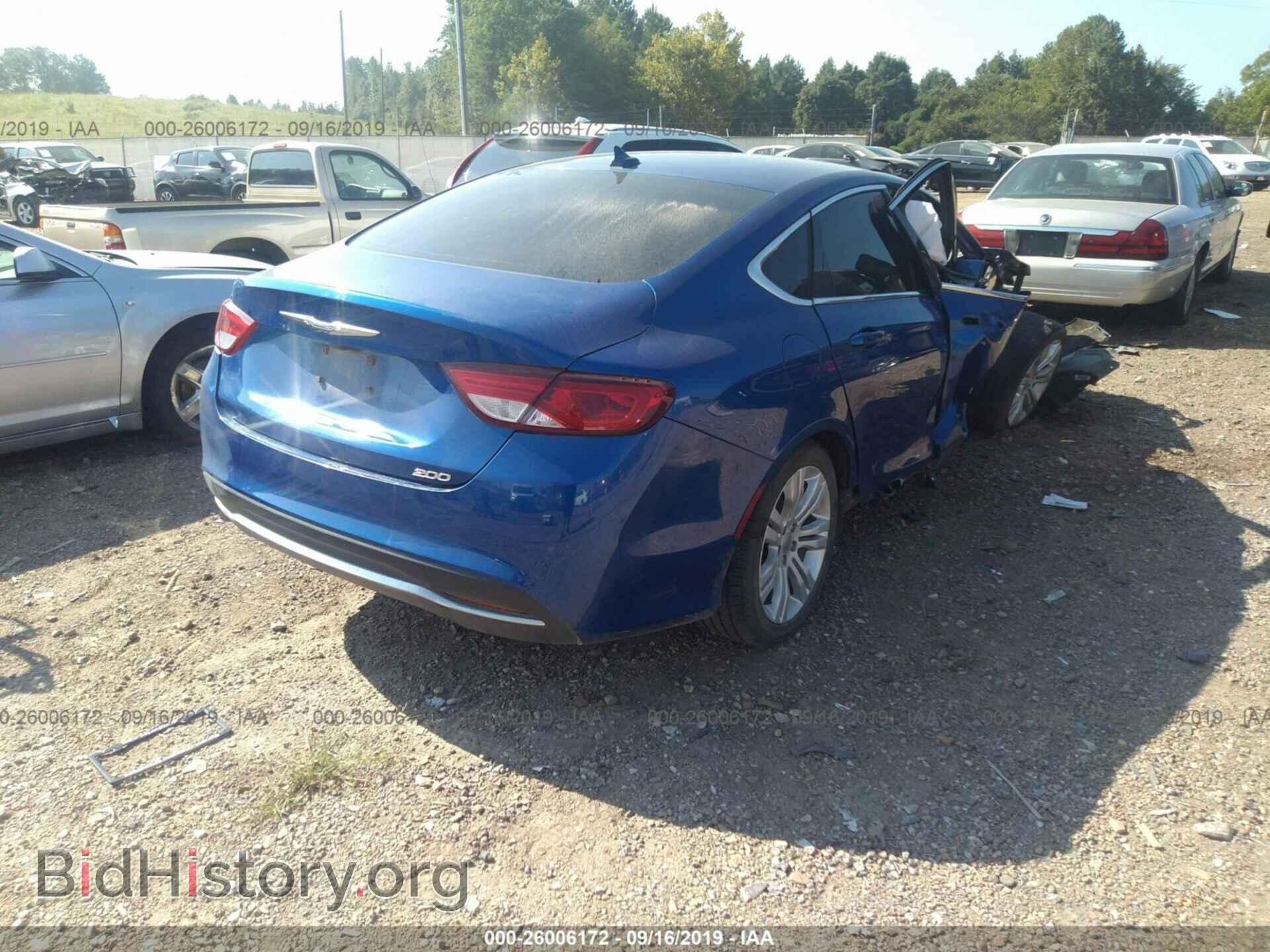 2015 CHRYSLER 200 - VIN: 1C3CCCAB4FN605936 - Photo 4