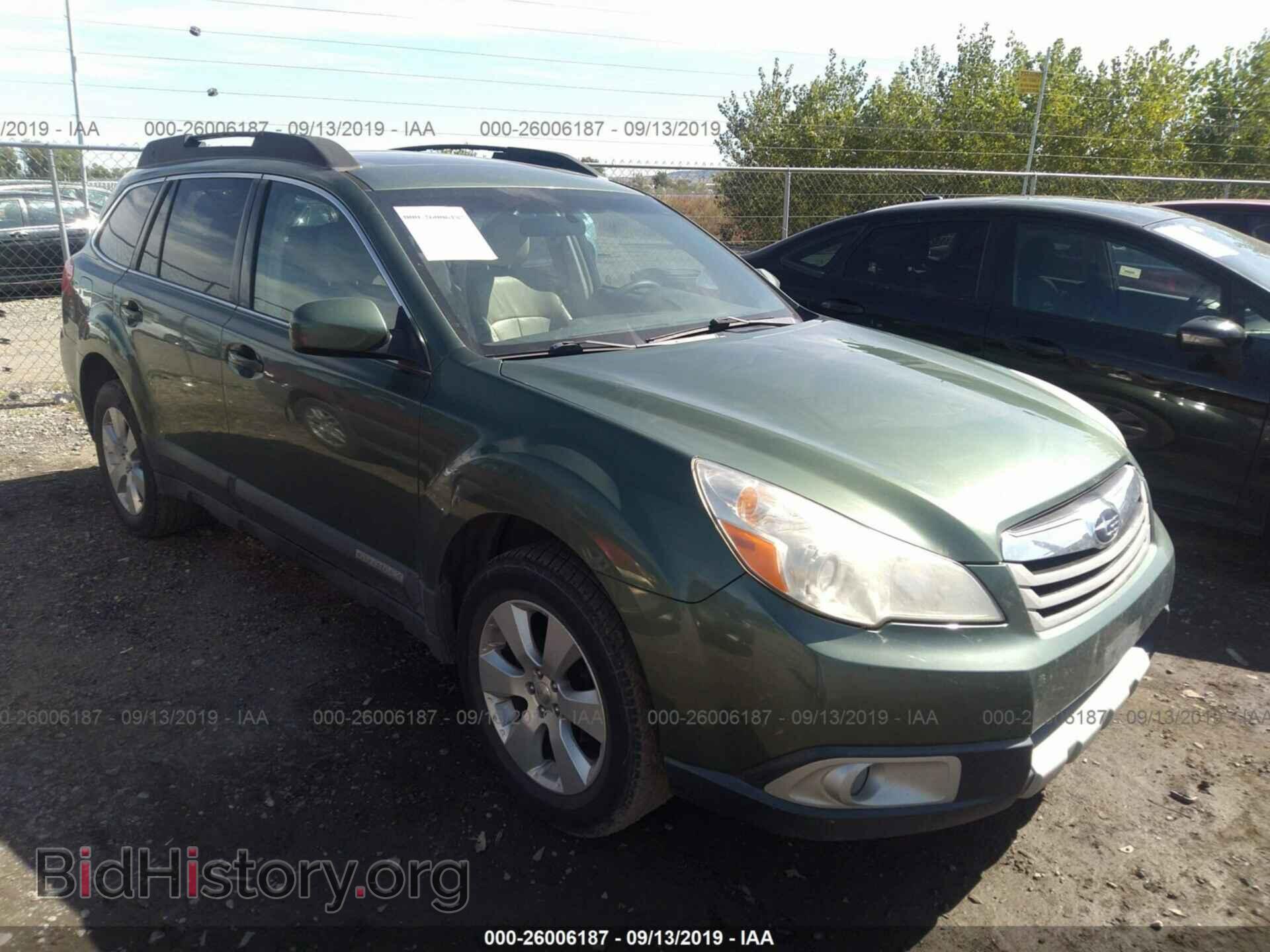 Фотография 4S4BRBKC8A3370755 - SUBARU OUTBACK 2010