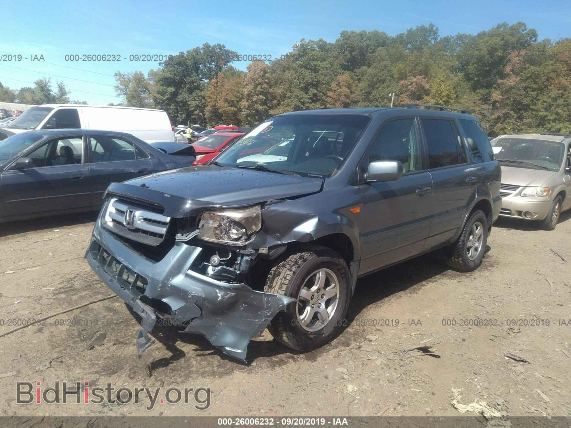 2007 HONDA PILOT - VIN: 5FNYF18697B009467 - Фото 2