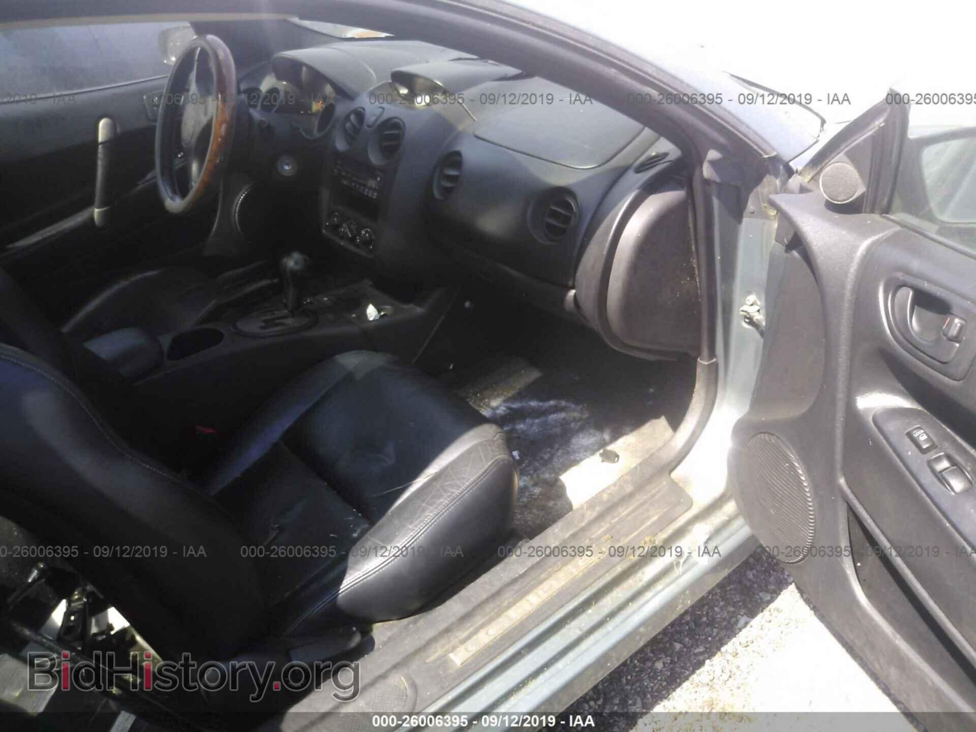 2001 MITSUBISHI ECLIPSE - VIN: 4A3AC84H01E066236 - Фото 5