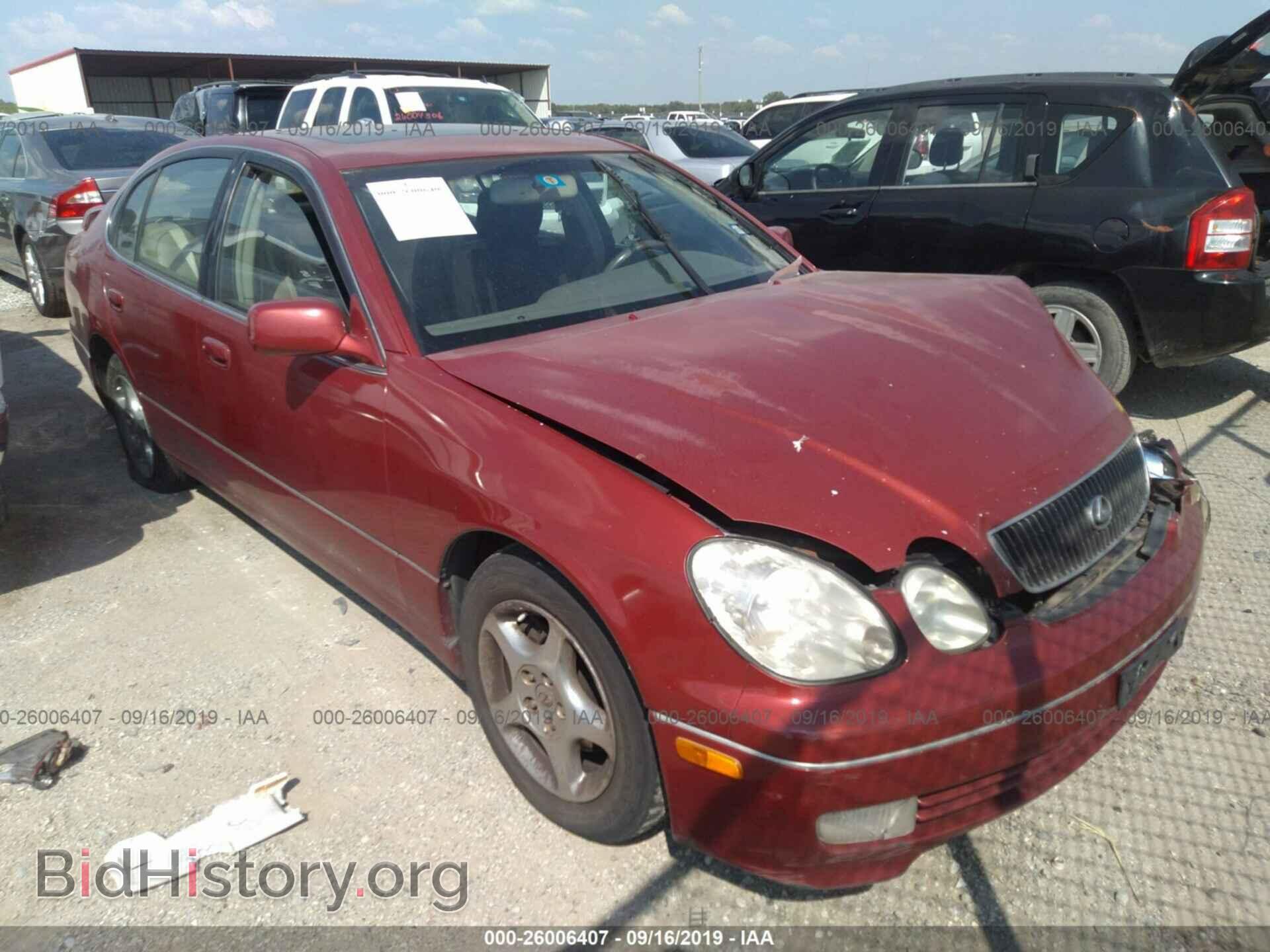 Фотография JT8BD68S2Y0110502 - LEXUS GS 2000