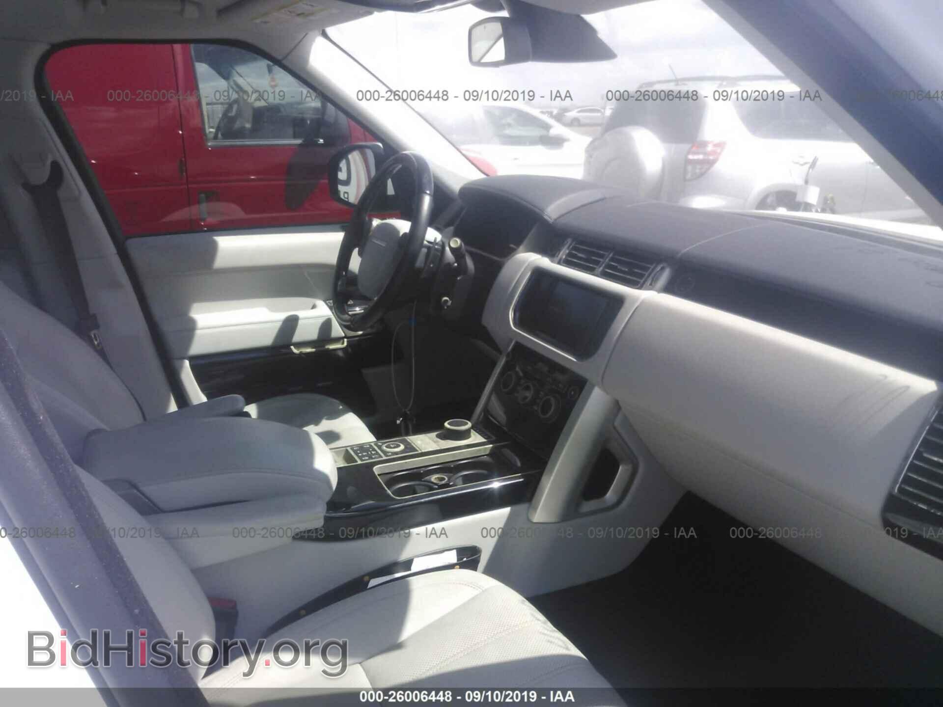 2016 LAND ROVER RANGE ROVER - VIN: SALGS2EF4GA245737 - Photo 5