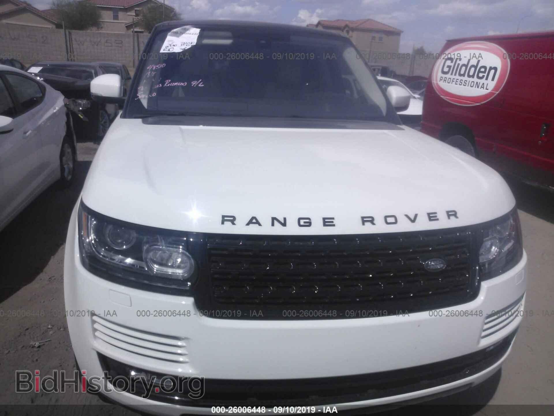 2016 LAND ROVER RANGE ROVER - VIN: SALGS2EF4GA245737 - Photo 6