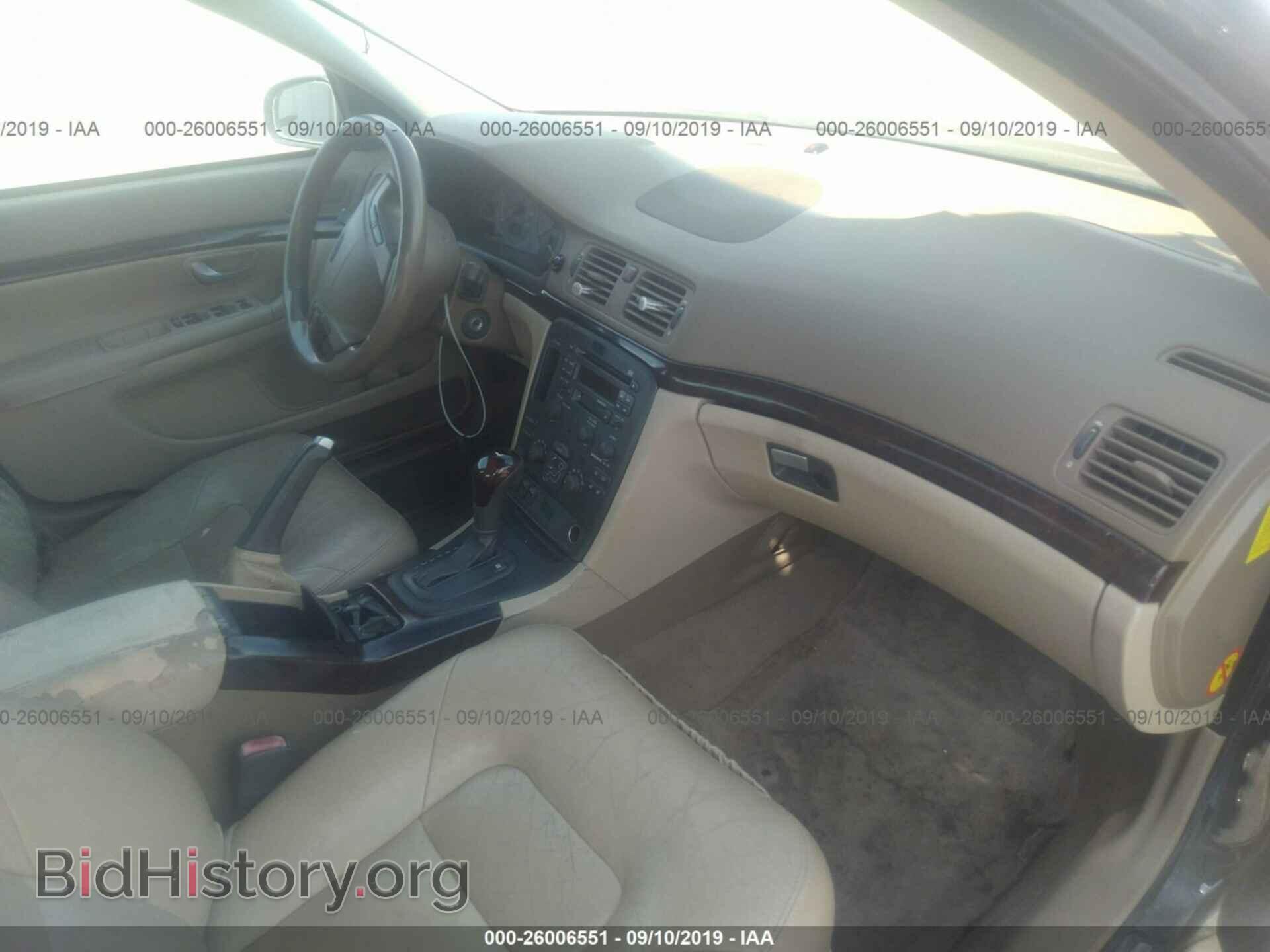 2002 VOLVO S80 - VIN: YV1TS92D821272699 - Фото 5