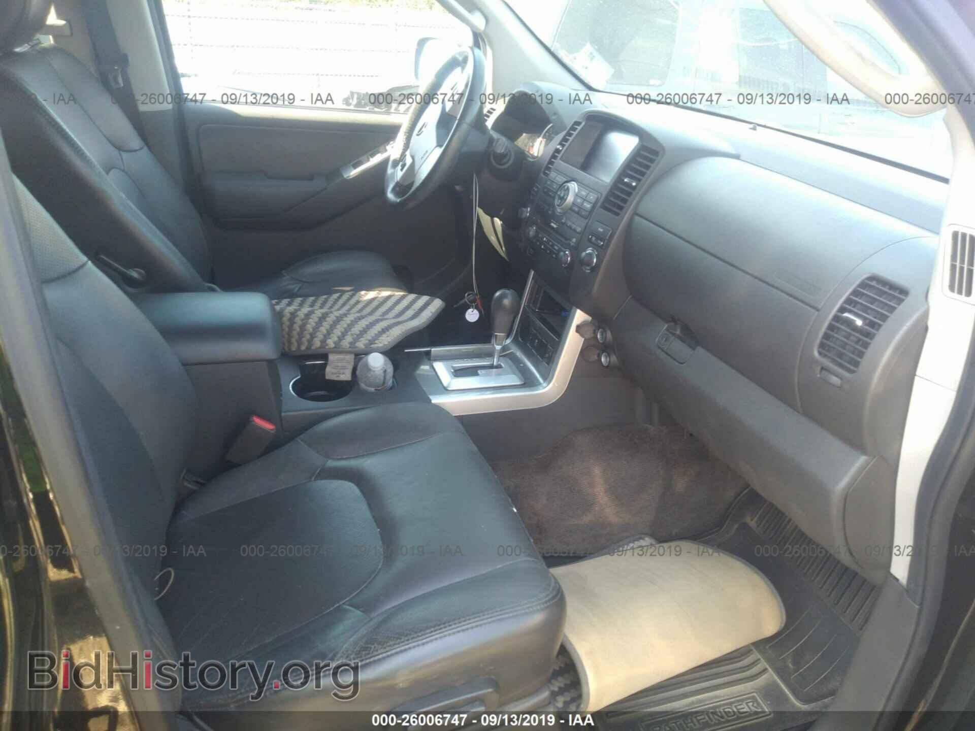 2012 NISSAN PATHFINDER - VIN: 5N1AR1NN5CC624475 - Фото 5