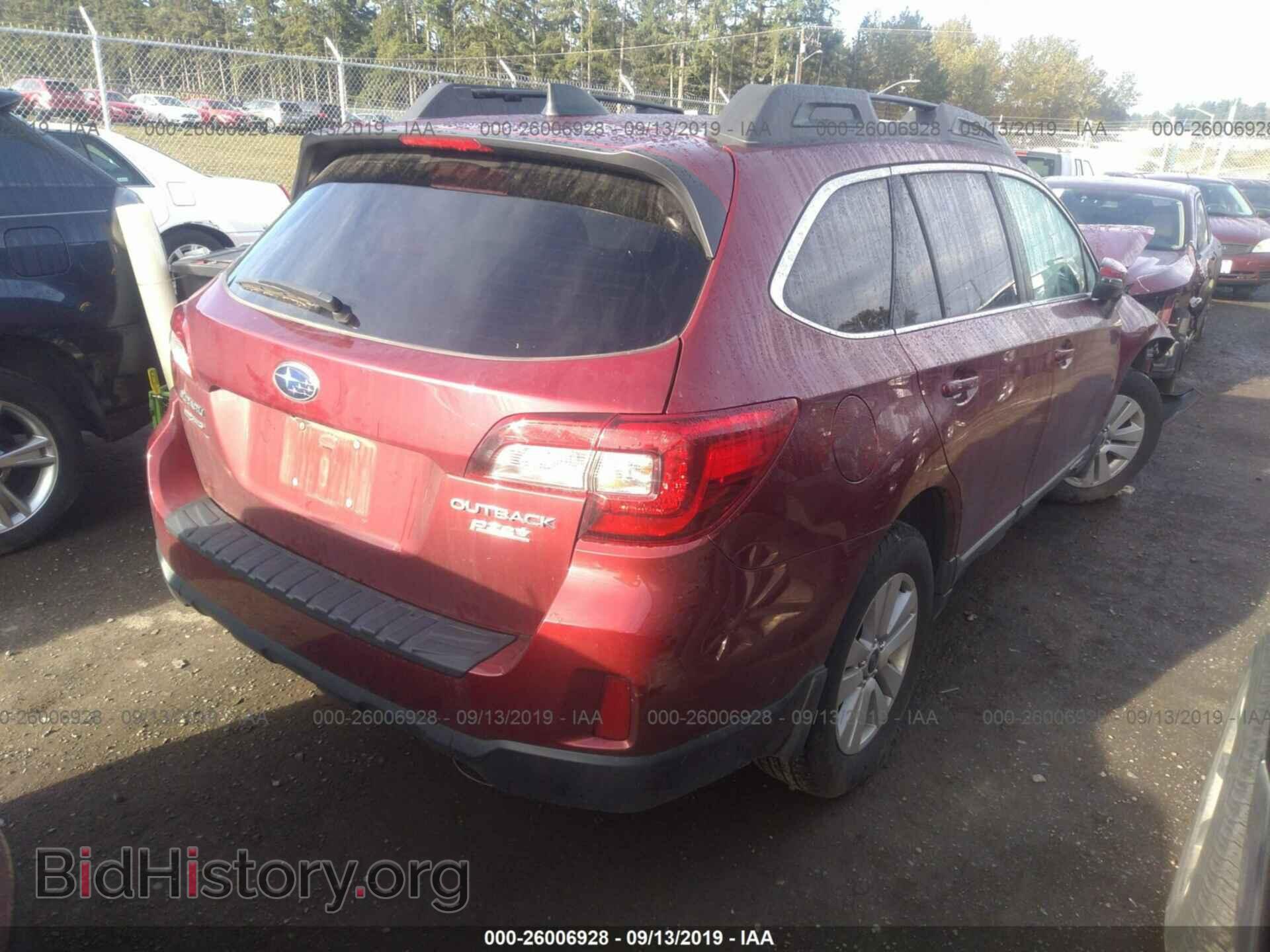2017 SUBARU OUTBACK - VIN: 4S4BSAFC7H3309299 - Фото 4