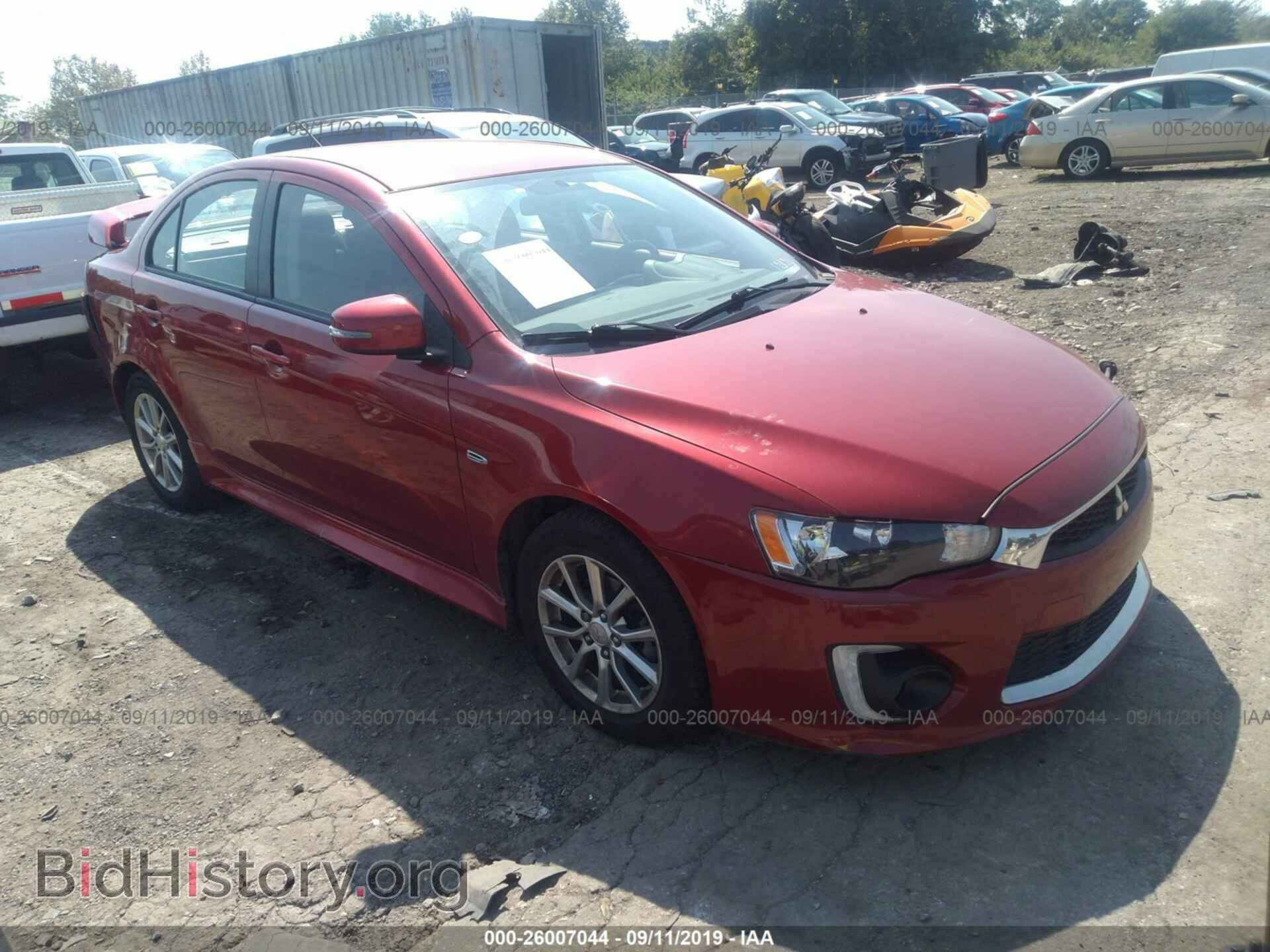 Фотография JA32U2FU1GU009276 - MITSUBISHI LANCER 2016