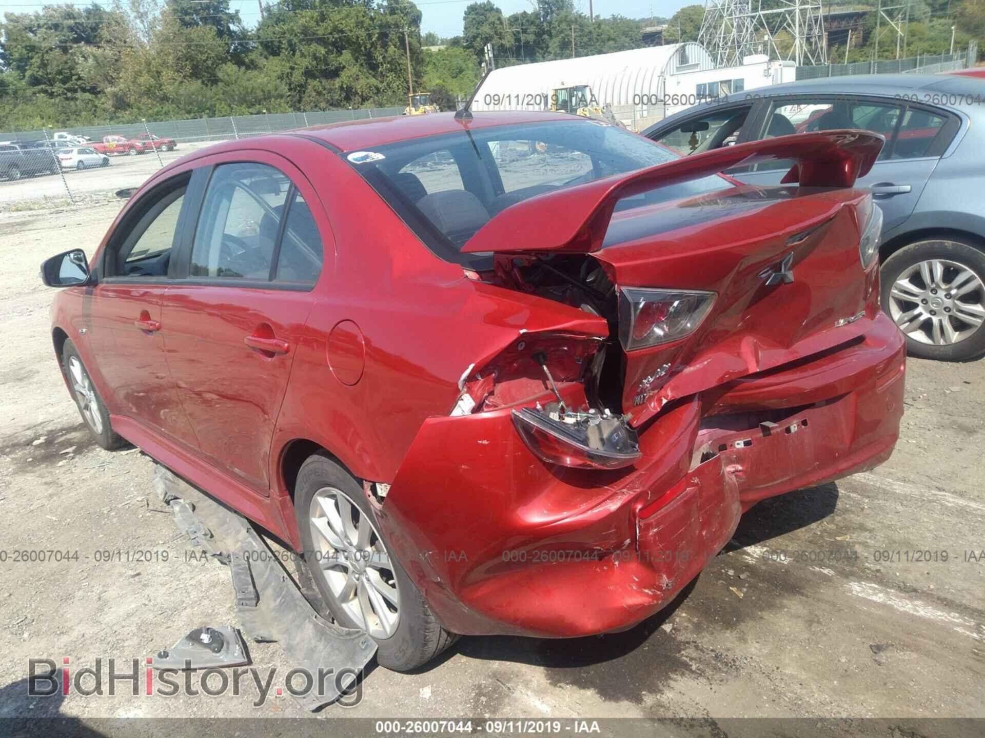 2016 MITSUBISHI LANCER - VIN: JA32U2FU1GU009276 - Фото 3