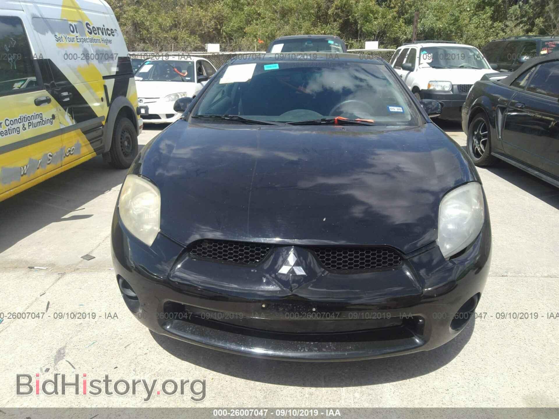 2007 MITSUBISHI ECLIPSE - VIN: 4A3AK24F27E019250 - Фото 6