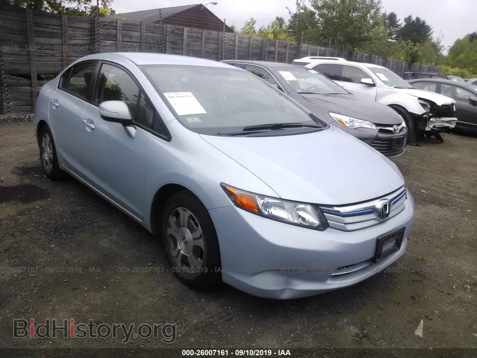Photo JHMFB4F39CS009932 - HONDA CIVIC 2012
