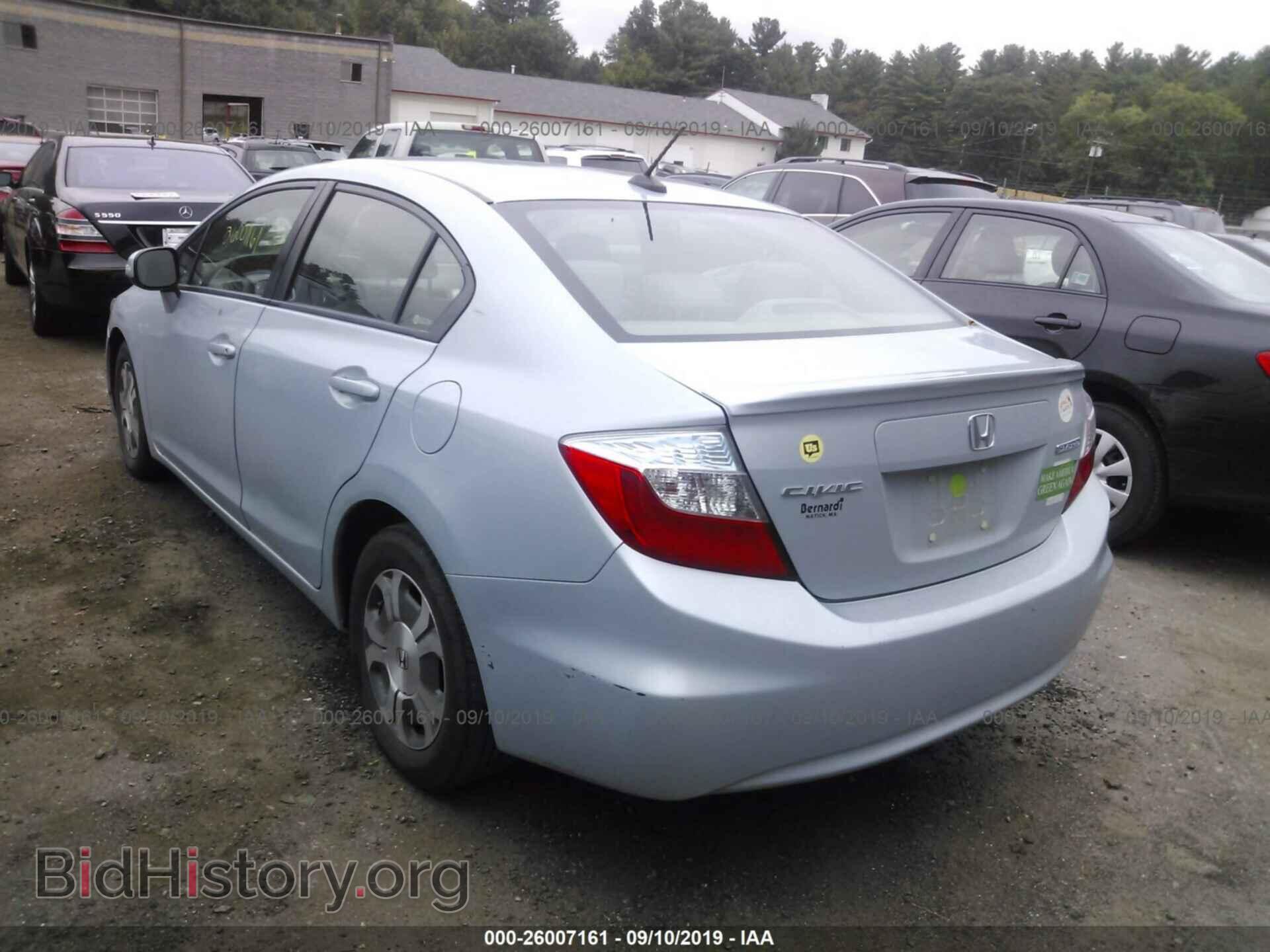 2012 HONDA CIVIC - VIN: JHMFB4F39CS009932 - Фото 3