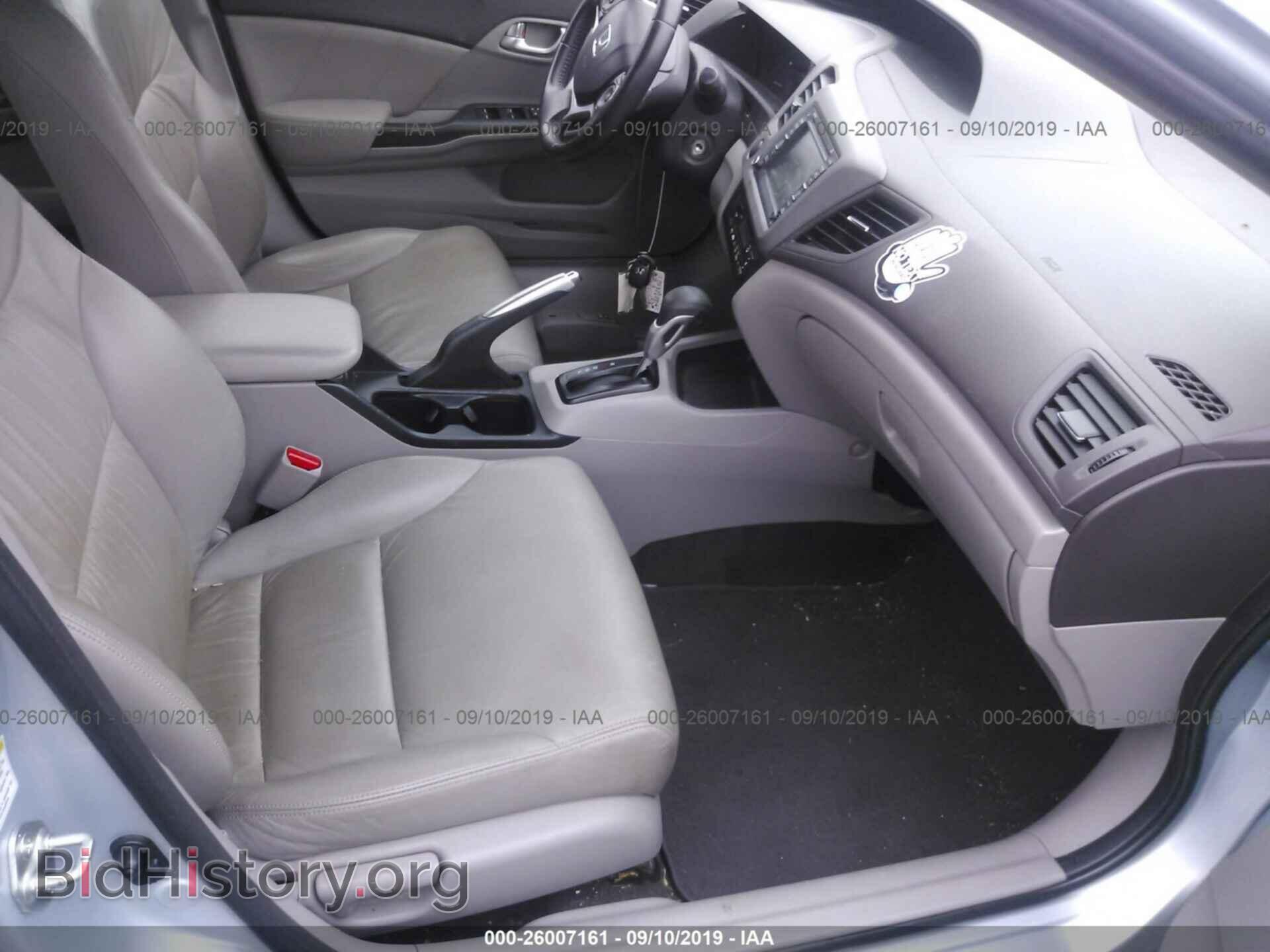 2012 HONDA CIVIC - VIN: JHMFB4F39CS009932 - Фото 5