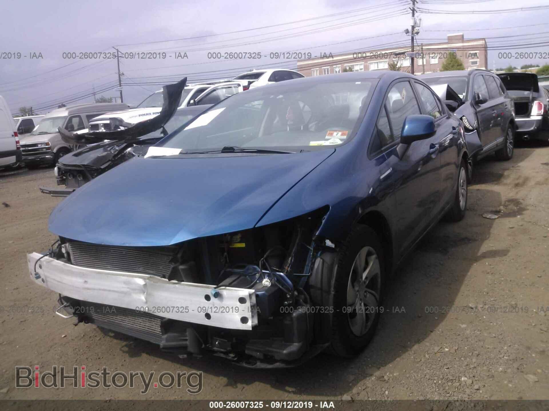 2013 HONDA CIVIC - VIN: 19XFB2F57DE280046 - Photo 2