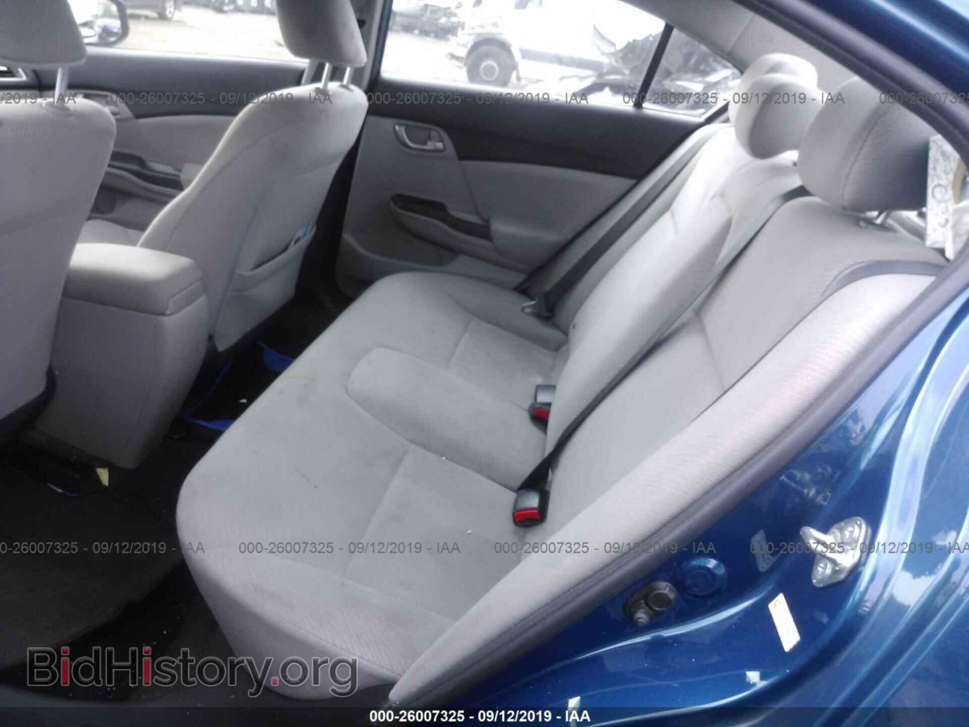2013 HONDA CIVIC - VIN: 19XFB2F57DE280046 - Photo 8