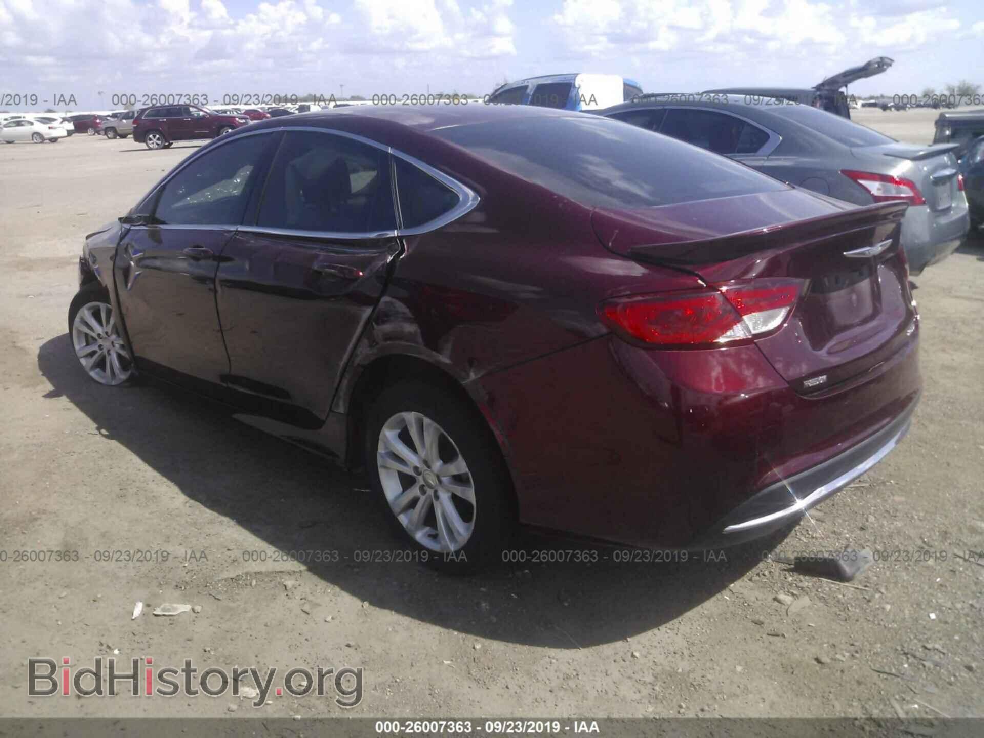 2016 CHRYSLER 200 - VIN: 1C3CCCAB3GN129678 - Фото 3
