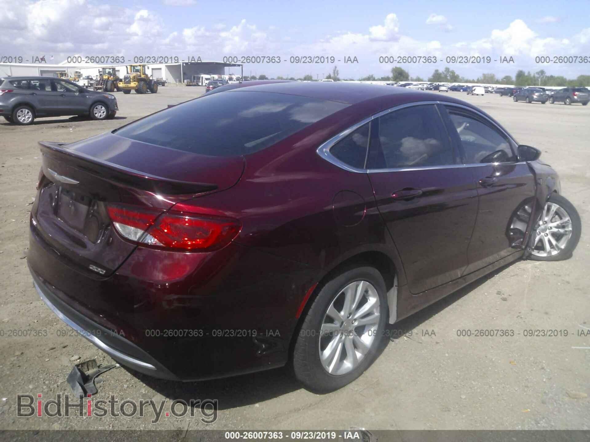 2016 CHRYSLER 200 - VIN: 1C3CCCAB3GN129678 - Фото 4