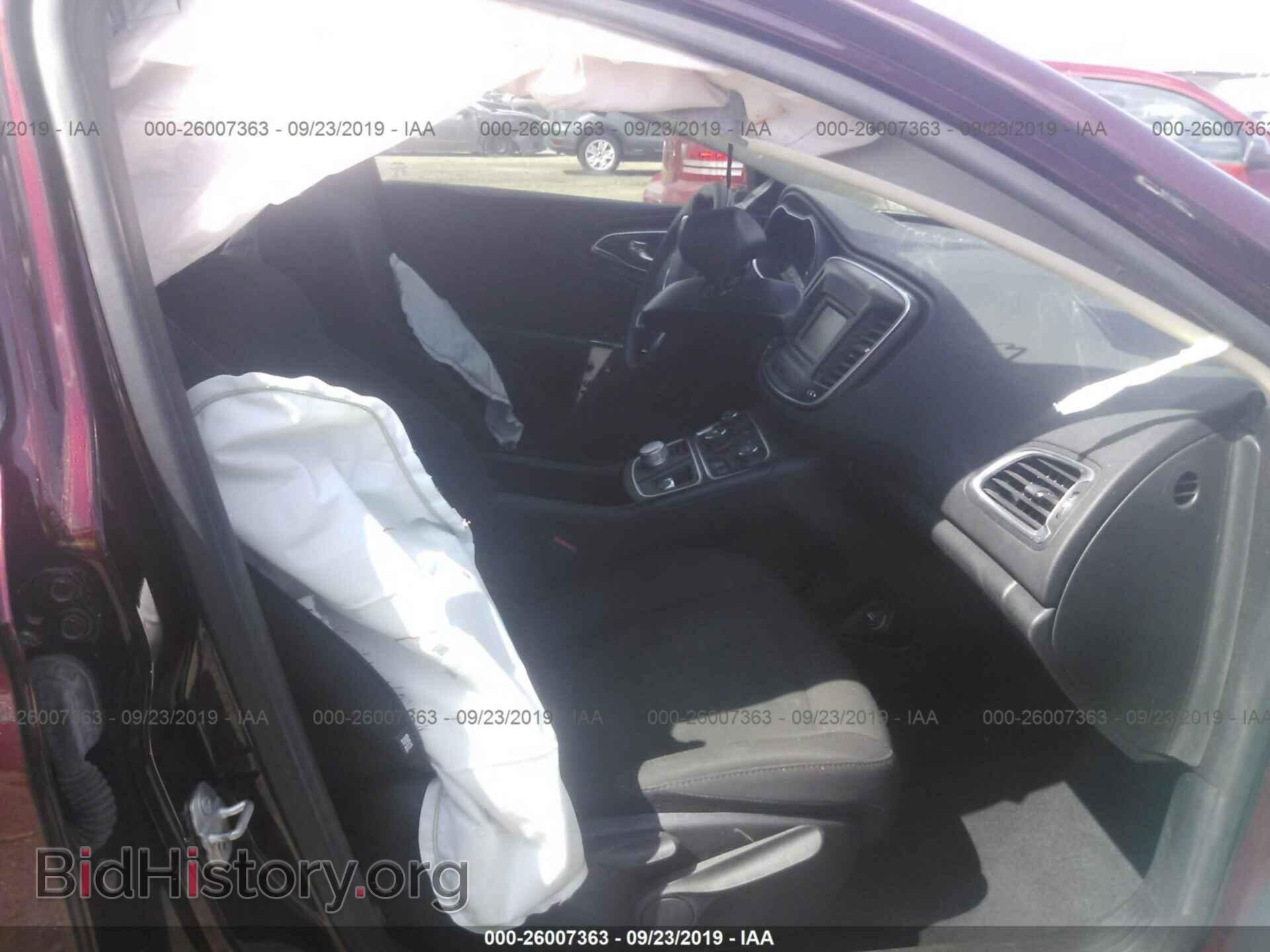 2016 CHRYSLER 200 - VIN: 1C3CCCAB3GN129678 - Фото 5