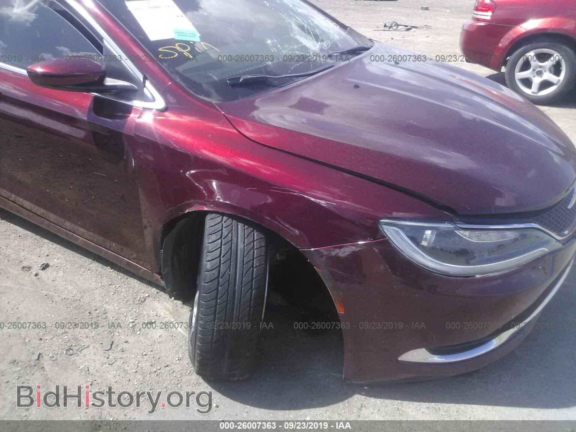 2016 CHRYSLER 200 - VIN: 1C3CCCAB3GN129678 - Фото 6