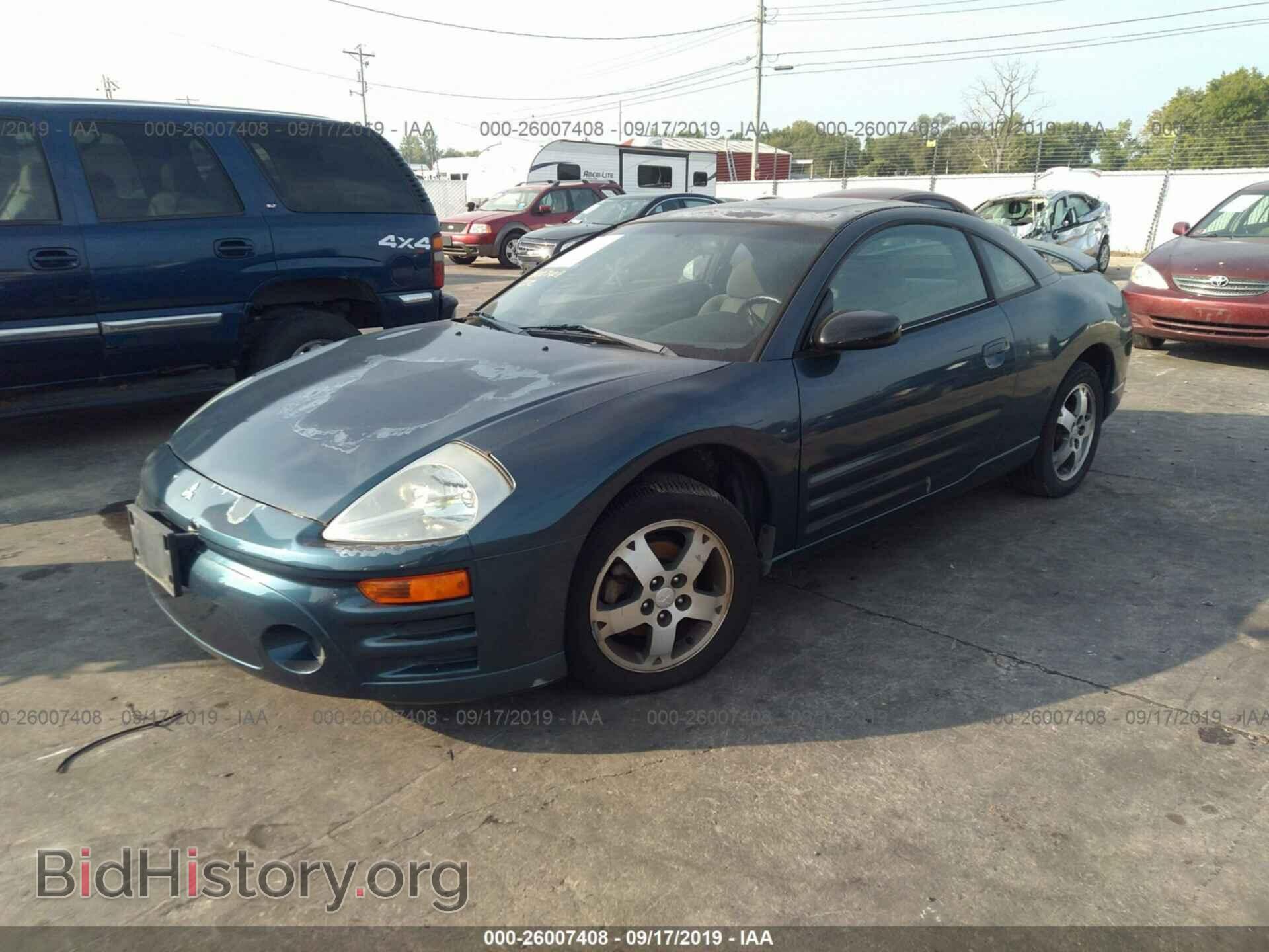 2004 MITSUBISHI ECLIPSE - VIN: 4A3AC44G24E072592 - Photo 2