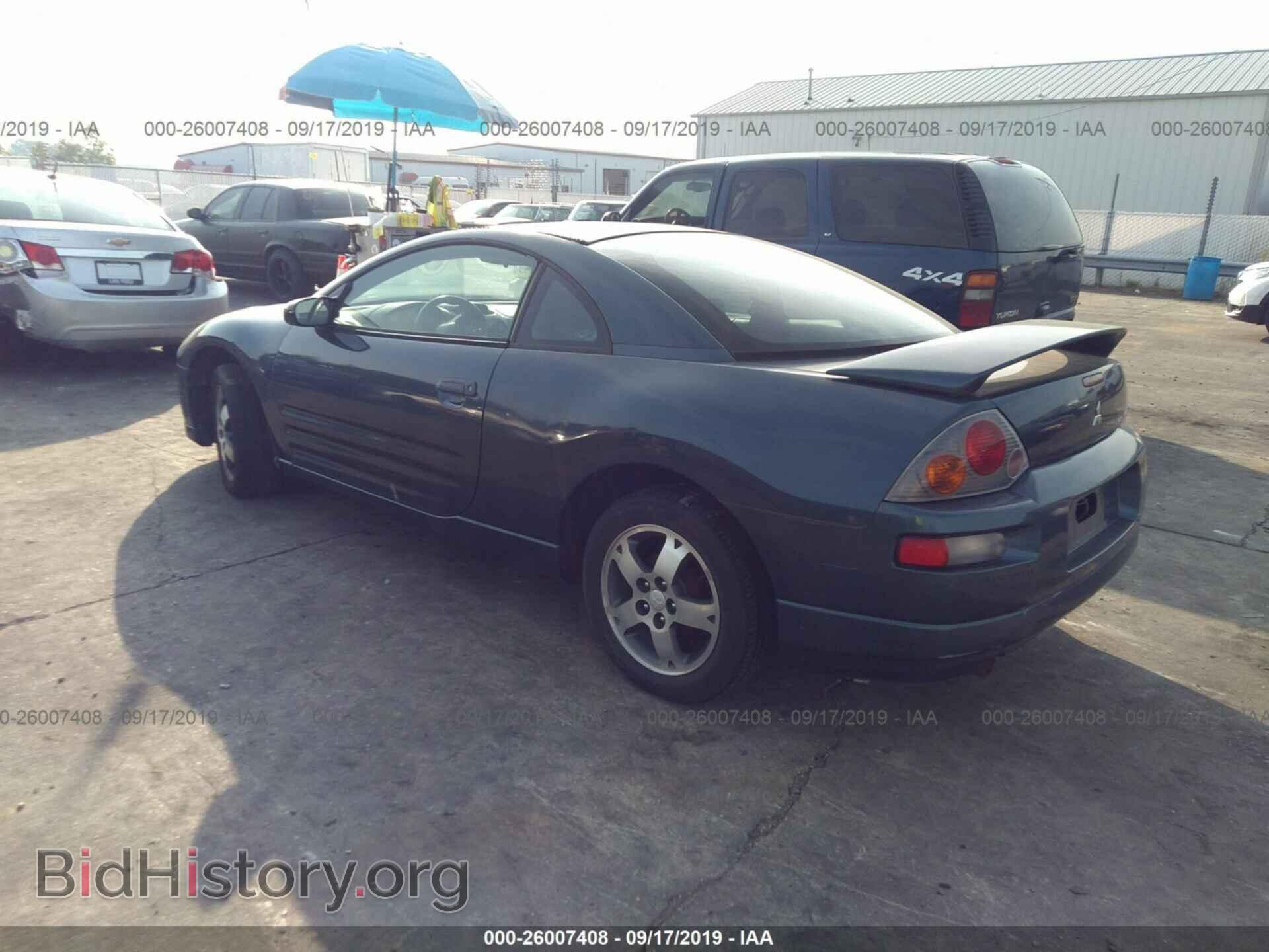 2004 MITSUBISHI ECLIPSE - VIN: 4A3AC44G24E072592 - Photo 3