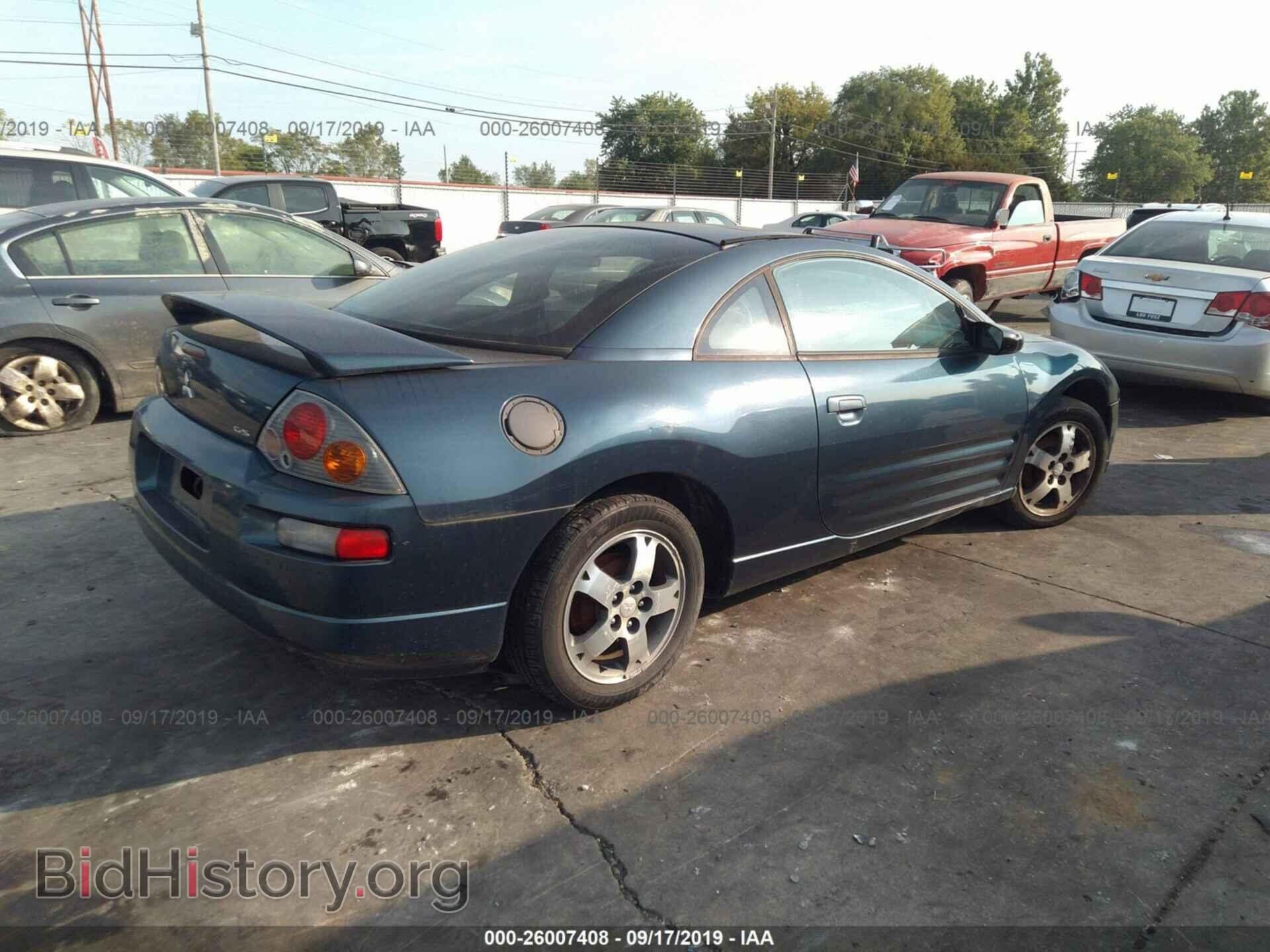 2004 MITSUBISHI ECLIPSE - VIN: 4A3AC44G24E072592 - Photo 4