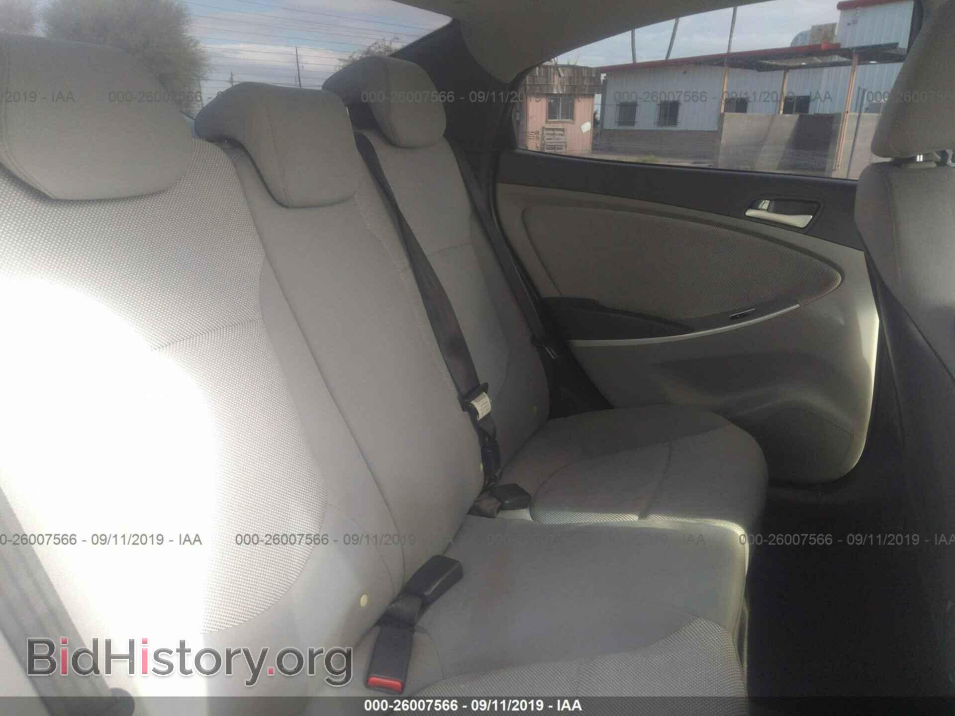 2013 HYUNDAI ACCENT - VIN: KMHCT4AEXDU403211 - Фото 8