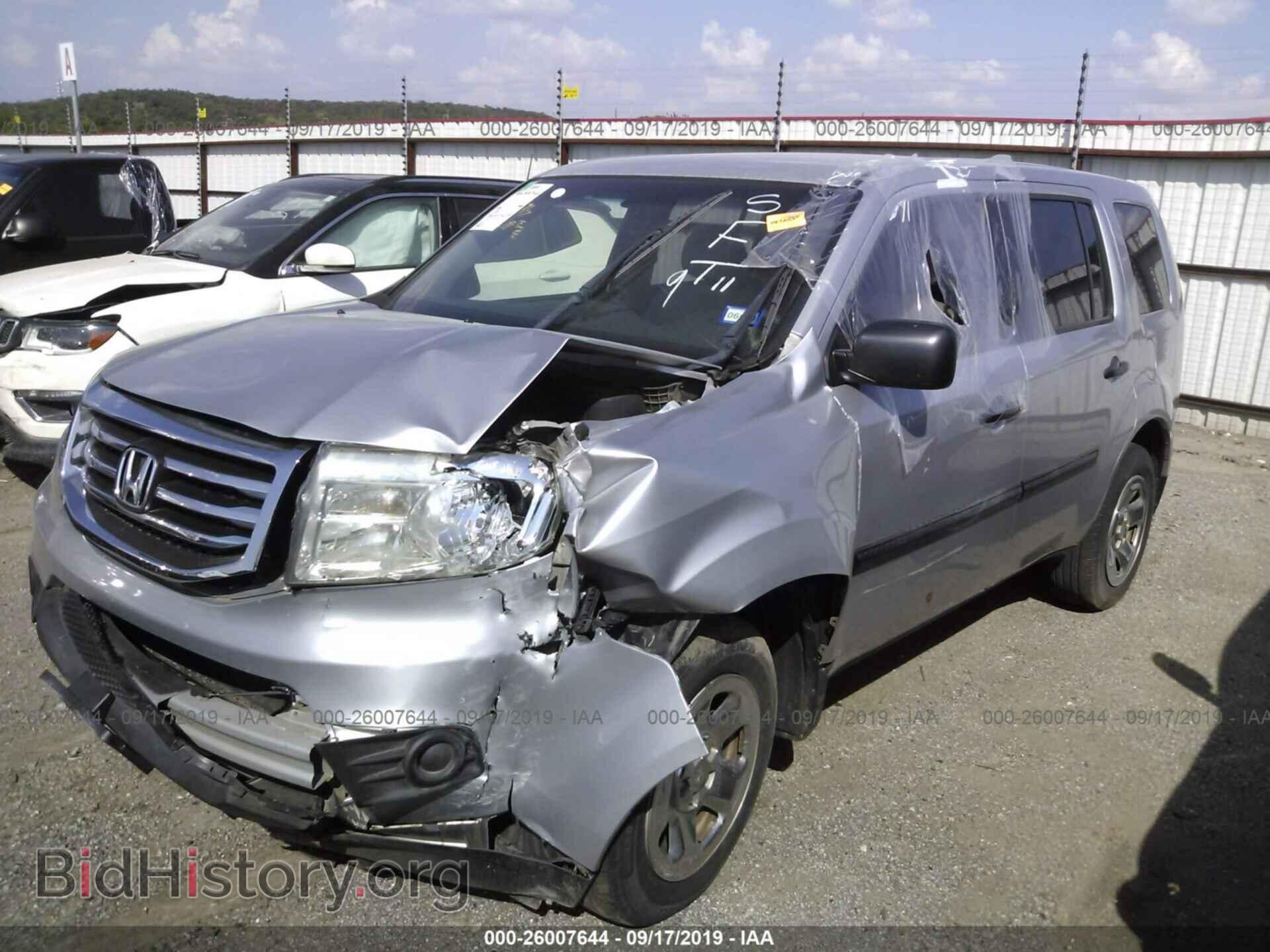 2012 HONDA PILOT - VIN: 5FNYF3H2XCB018262 - Фото 2
