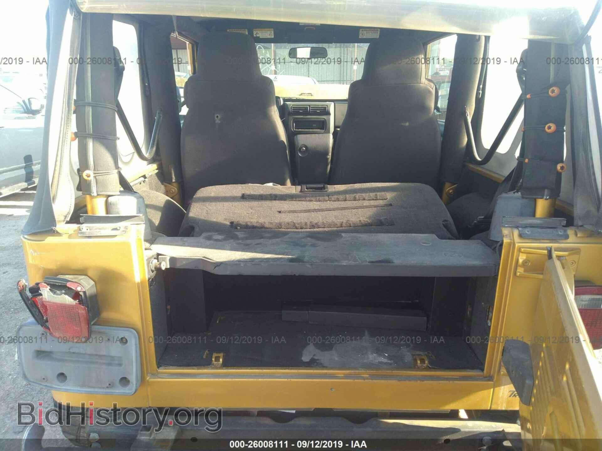 2003 JEEP WRANGLER - VIN: 1J4FA39SX3P314693 - Photo 8