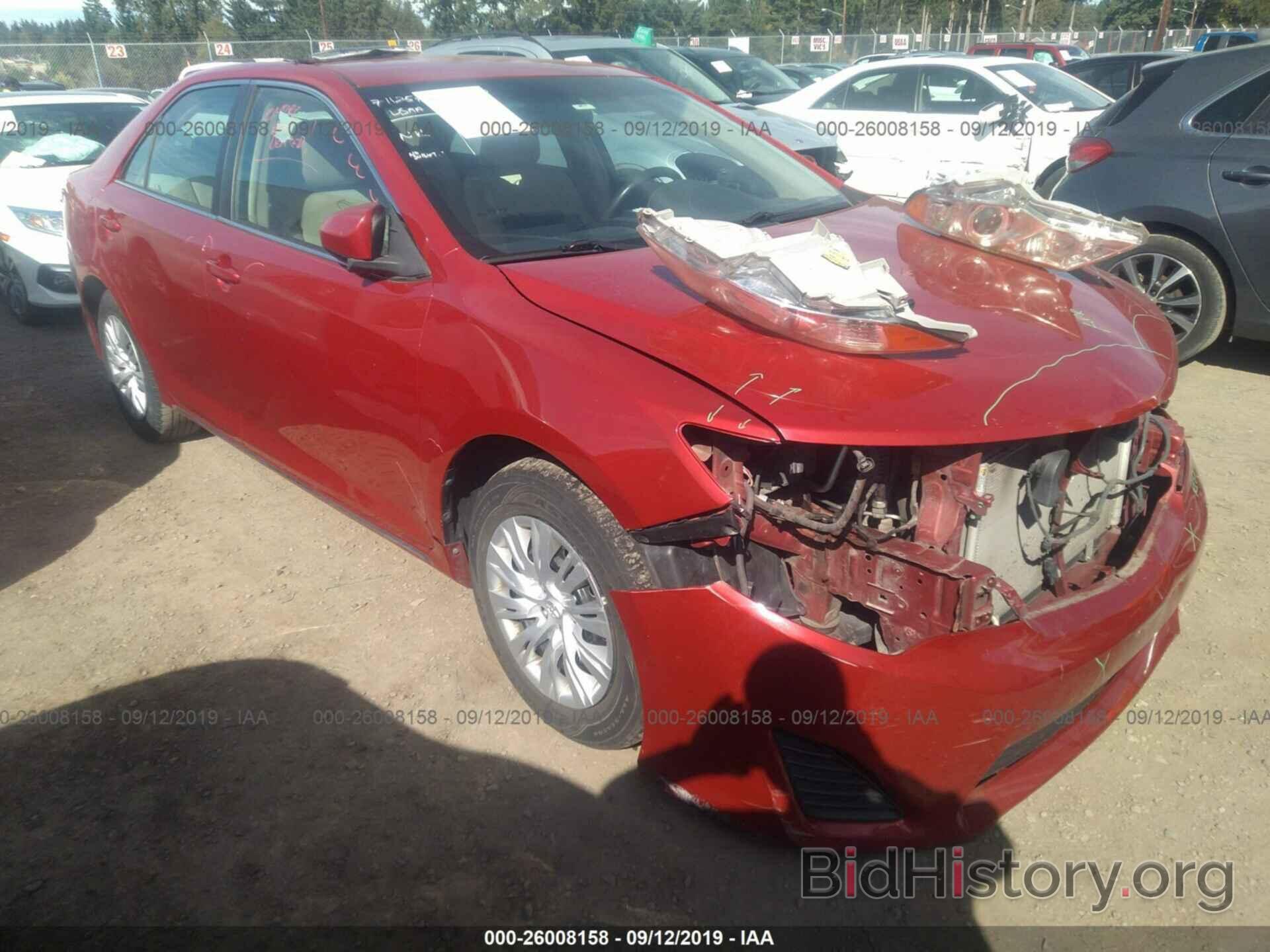 Photo 4T4BF1FK6CR258978 - TOYOTA CAMRY 2012