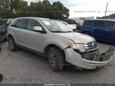 2007 Ford EDGE SEL Plus, cream — VIN 2FMDK49C17BA73138, IAAI