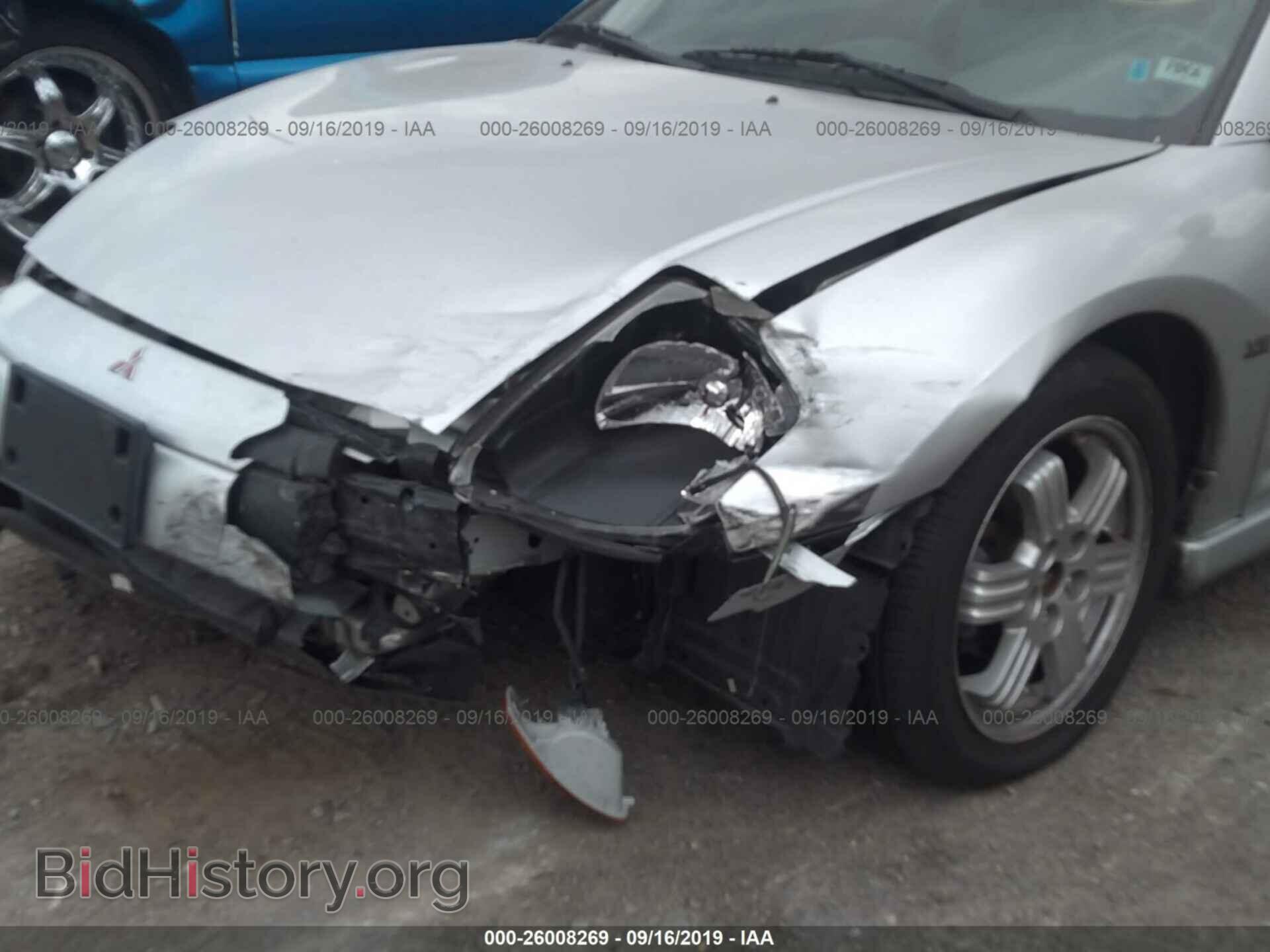 2001 MITSUBISHI ECLIPSE - VIN: 4A3AC54H61E062058 - Фото 6