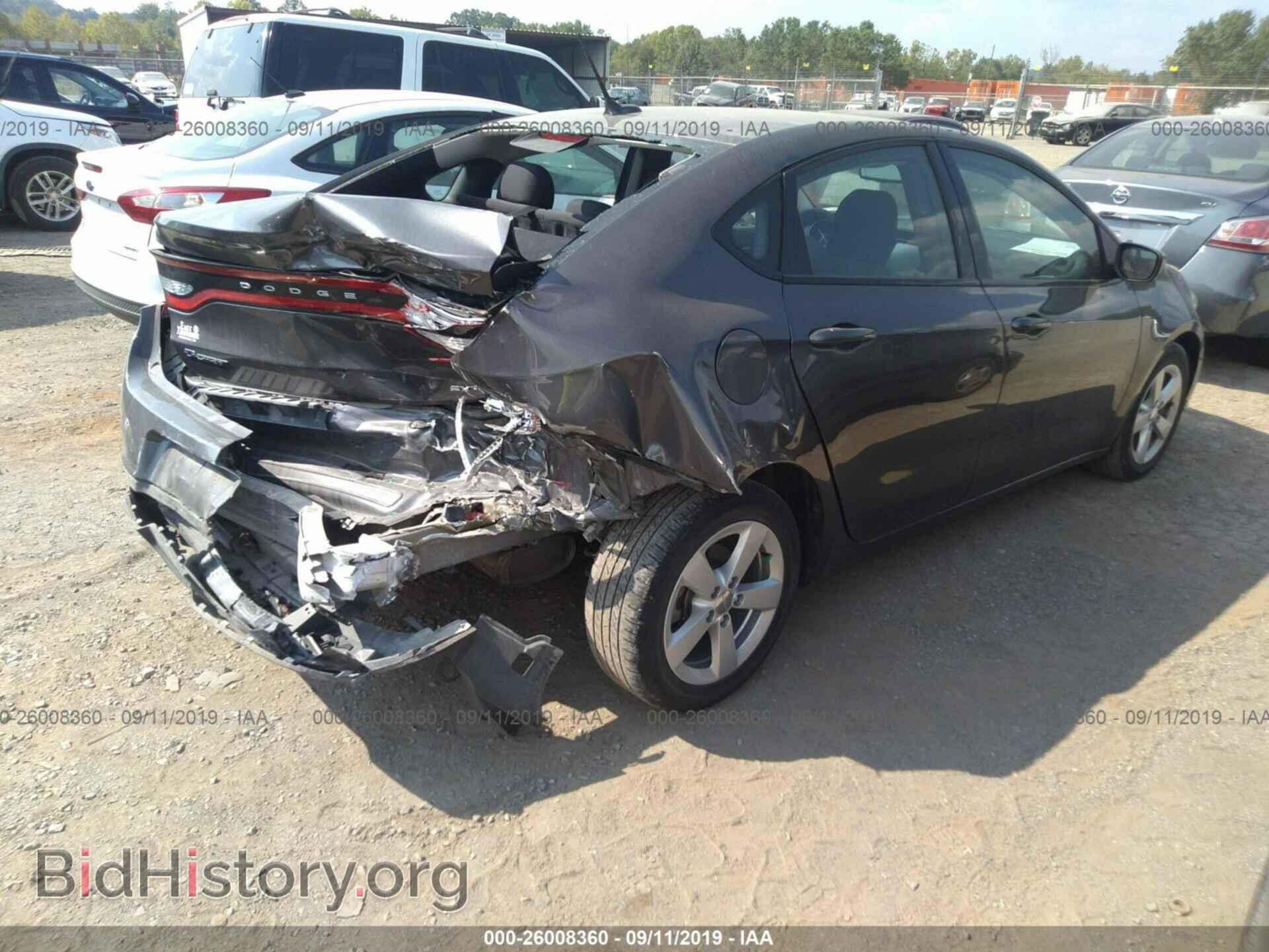 2016 DODGE DART - VIN: 1C3CDFBBXGD504582 - Фото 4