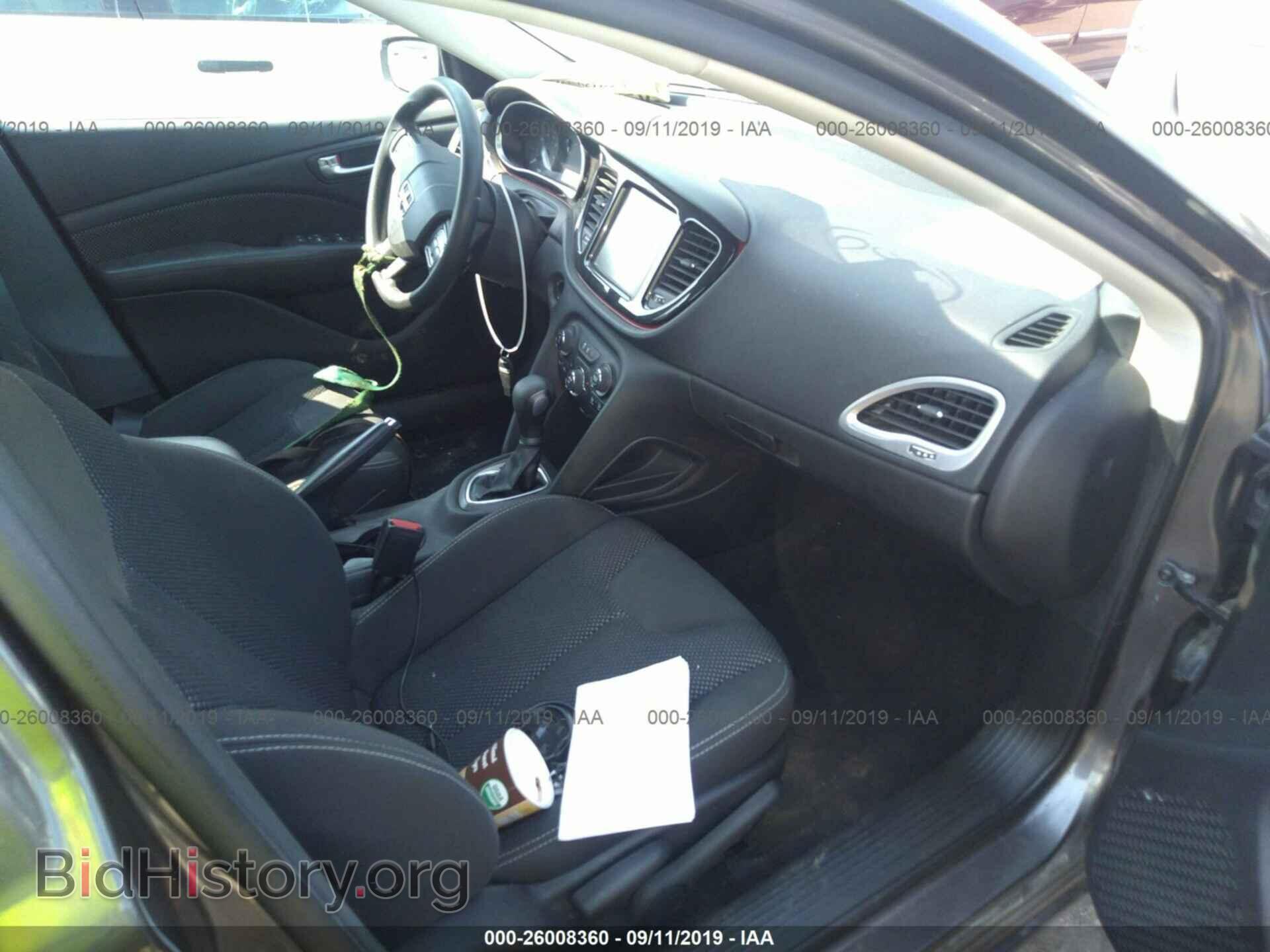 2016 DODGE DART - VIN: 1C3CDFBBXGD504582 - Фото 5